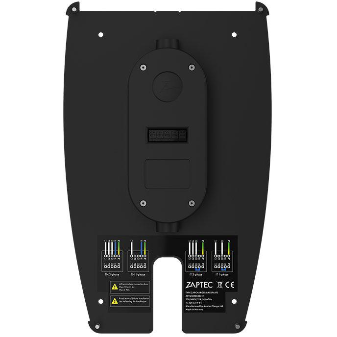 7090038510292 Zaptec PRO Bagplade - Bagplade Hus & Have,Elektriske køretøjer,Tilbehør til ladestander 11600000140 10801