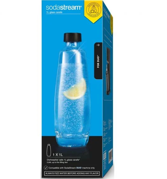 7290113763975 Sodastream DUO Flaske 1L - Tilbehør t/sodavandsmaskiner Husholdning,Køkkenmaskiner,Tilbehør t/sodavandsmaskiner 2100639750 DUO Flaske 1L