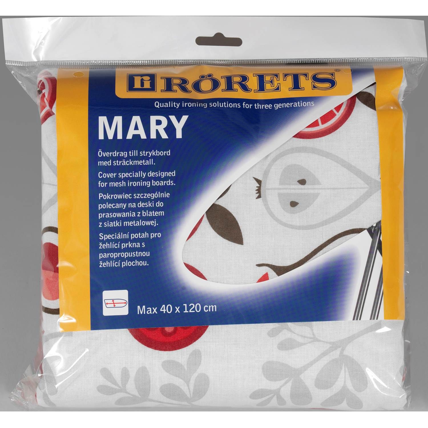 7315547587024 Rörets Mary - Betræk til strygebræt Hus & Have,Tøjbehandling,Strygebræt 2190000264