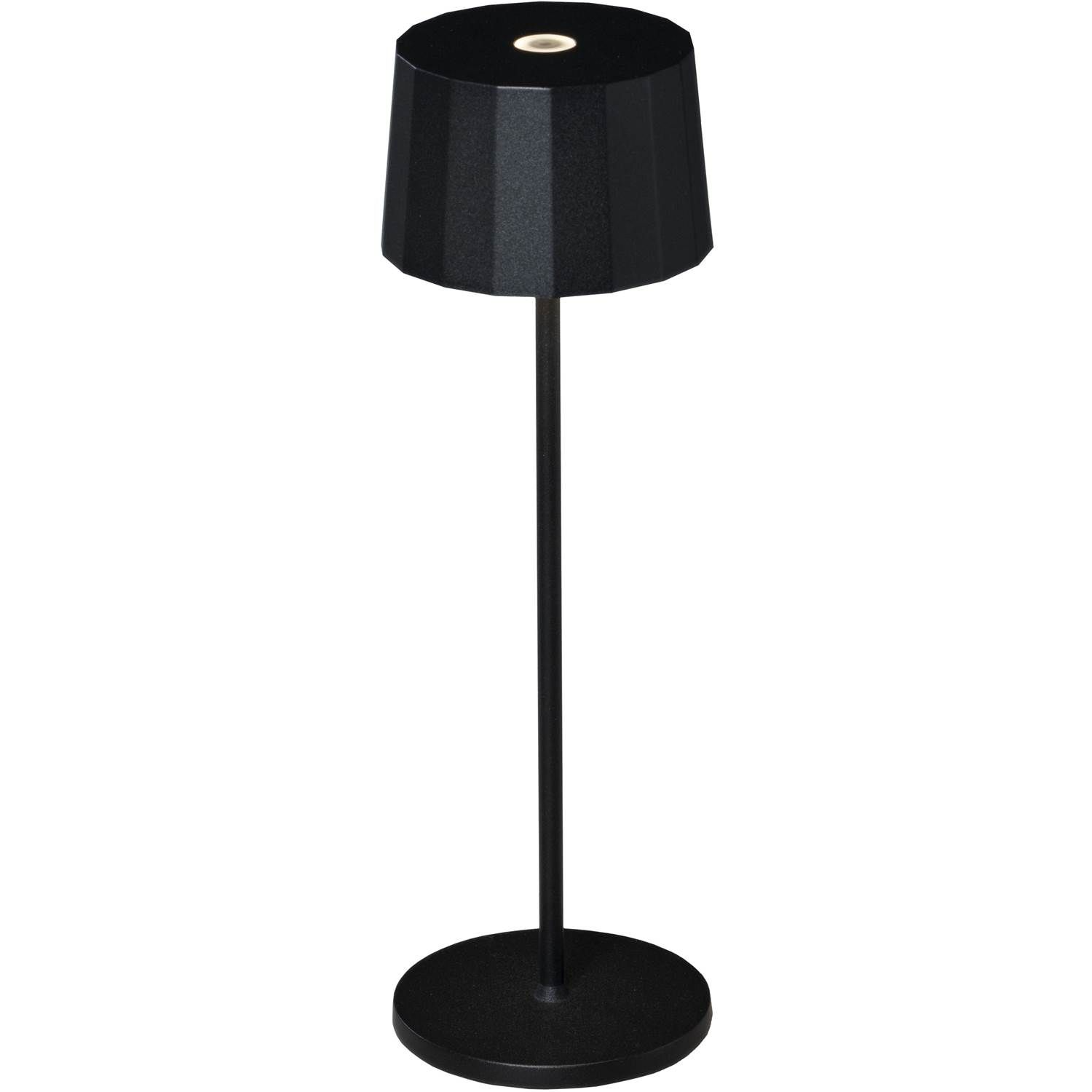 7318307813753 Konstmide Positano sort - Bordlampe bærbar Lamper,Bordlamper,Trådløse bordlamper 2190001589 116433
