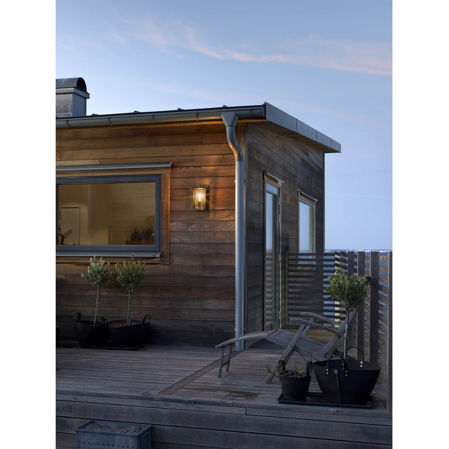 7318307885750 Konstmide Brindisi - Væglampe med sensor Lamper,Udendørs- lamper,Udendørslamper 2190001978 117775