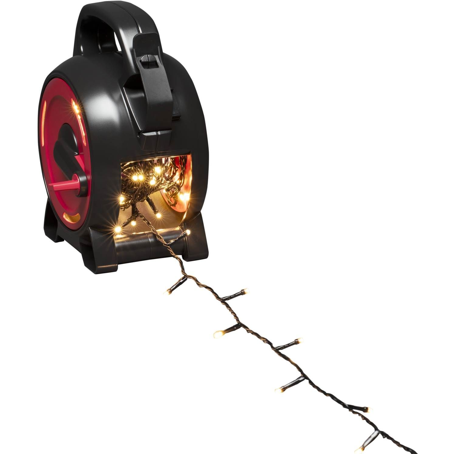 Konstsmide varm hvid 150 LED kabeltromle lyskæde