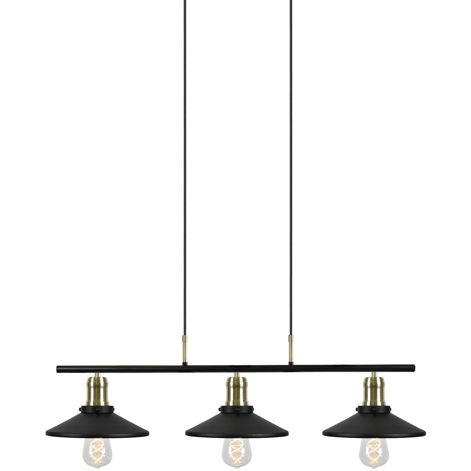 7319434726114 Globen Lighting Disc sort - Langbordspendel Lamper,Pendler-/ Hængelamper,Pendler/Hængelamper 2190000929 113160