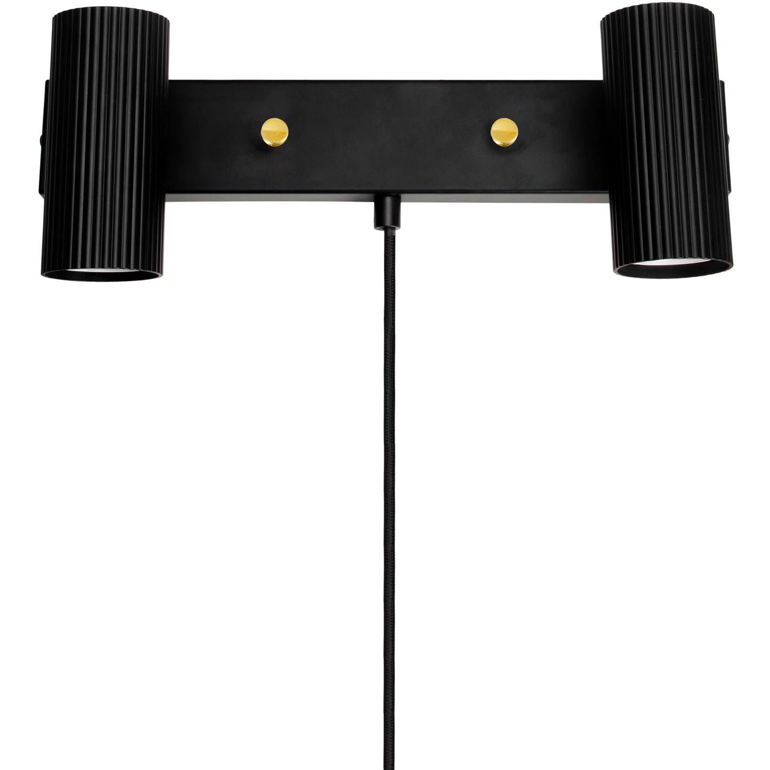 7319434832112 Globen Lighting Hubble 2 sort - Væglampe Lamper,Væglamper,Væglamper 2190002377 118295