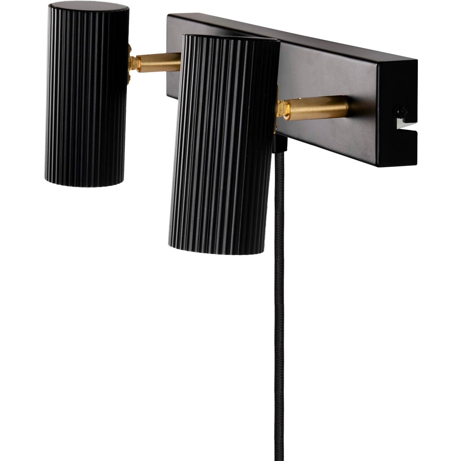 7319434832112 Globen Lighting Hubble 2 sort - Væglampe Lamper,Væglamper,Væglamper 2190002377 118295