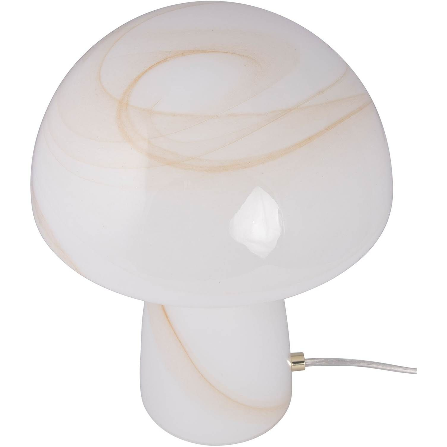 7319436214022 Globen Lighting Fungo 22 hvid/beige - Bordlampe Lamper,Bordlamper,Bordlamper 2190001189 114560