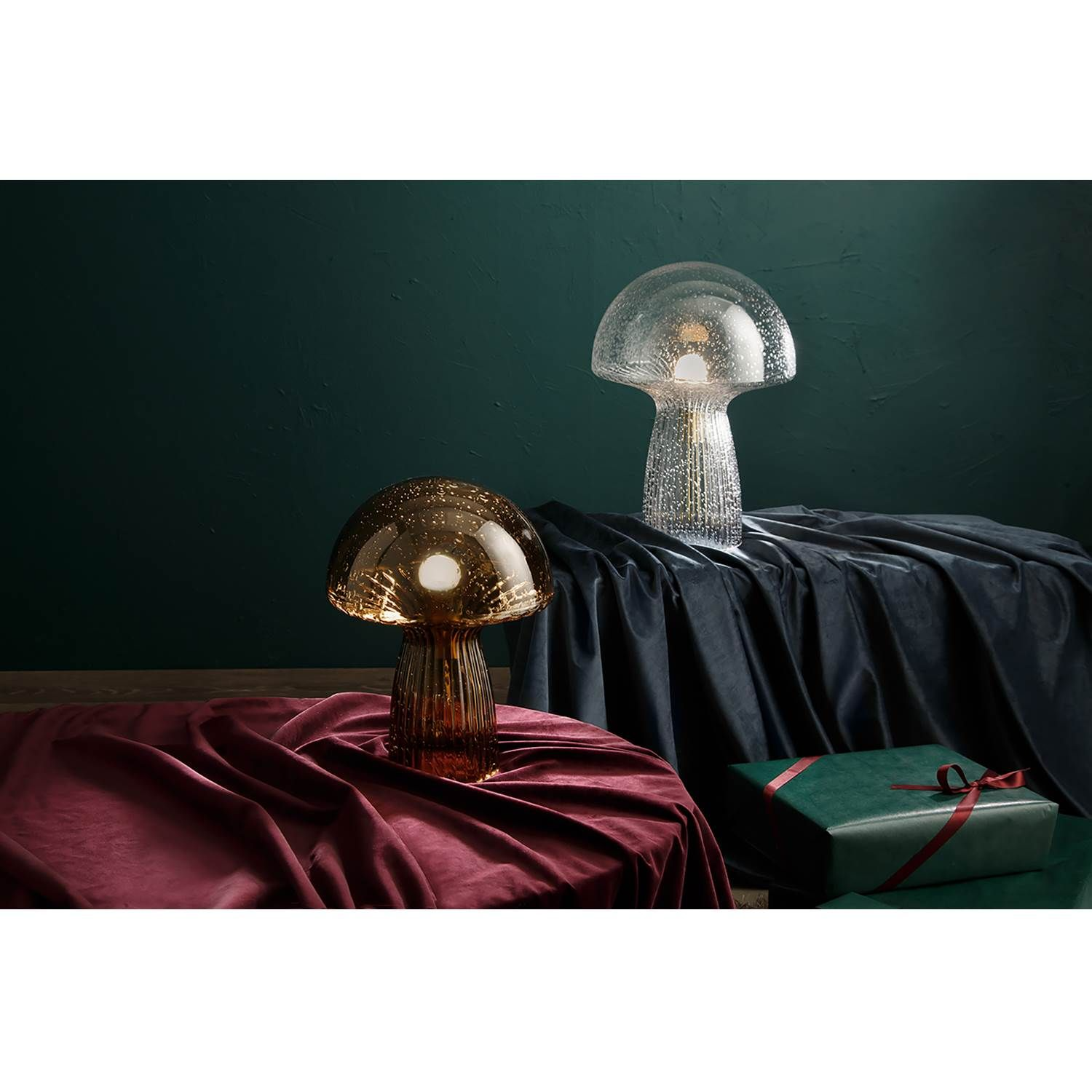 7319436214060 Globen Lighting Fungo 22 brun - Bordlampe Lamper,Bordlamper,Bordlamper 2190002601 120231