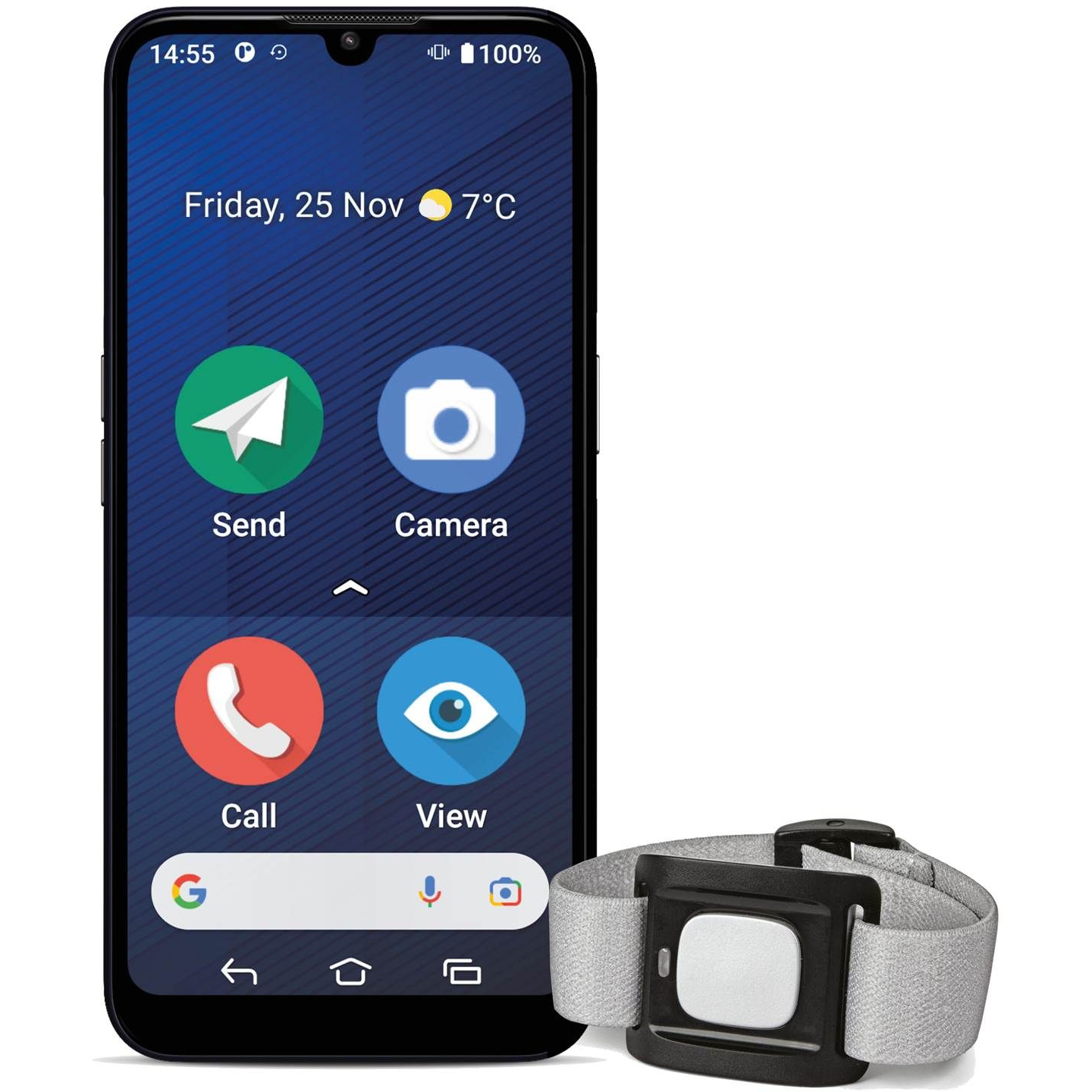 7322460087326 Doro 8210 Secure Dark Blue - Mobiltelefon Telefon & GPS,Mobiltelefoner,Mobiltelefoner 2190011596 8732