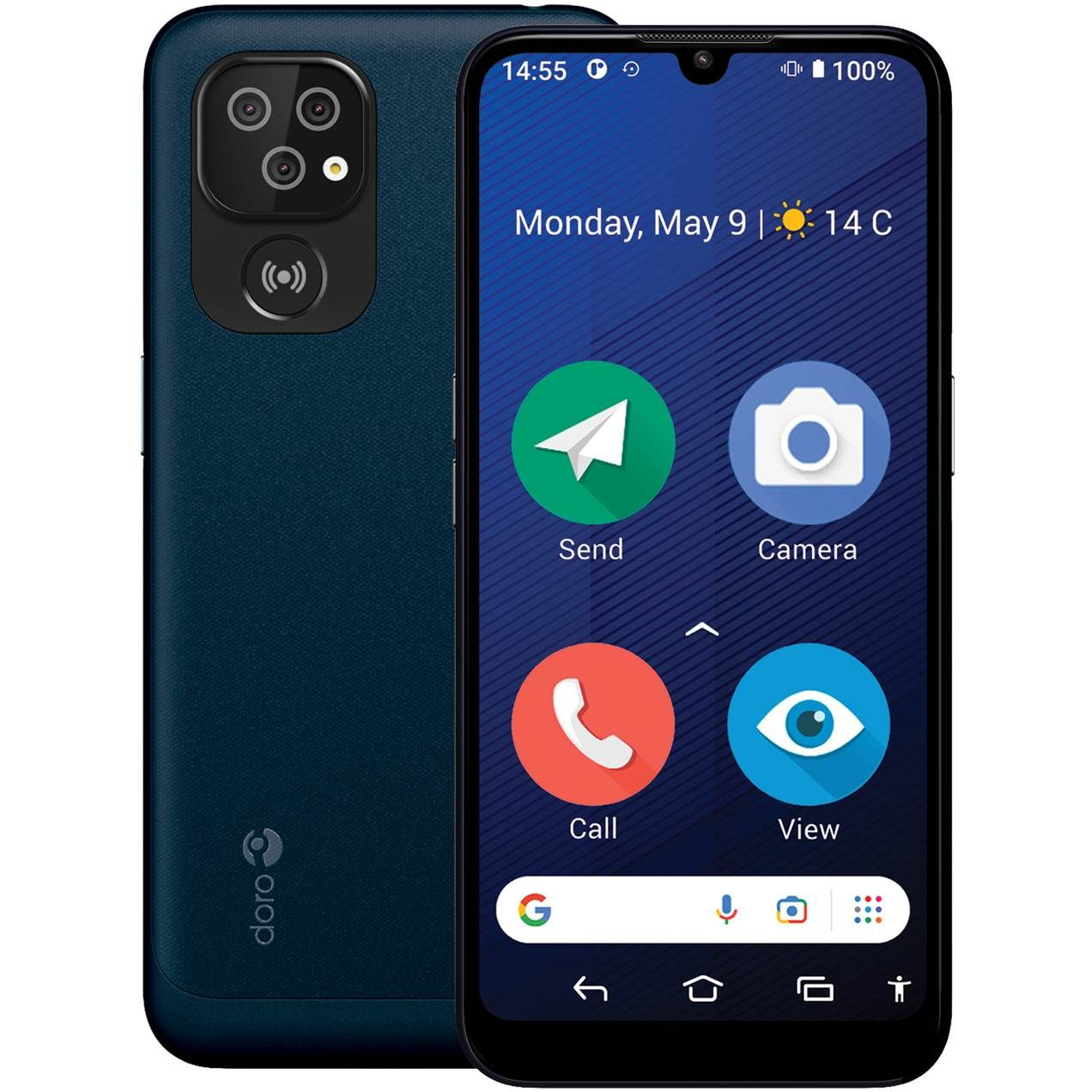 7322460087326 Doro 8210 Secure Dark Blue - Mobiltelefon Telefon & GPS,Mobiltelefoner,Mobiltelefoner 2190011596 8732