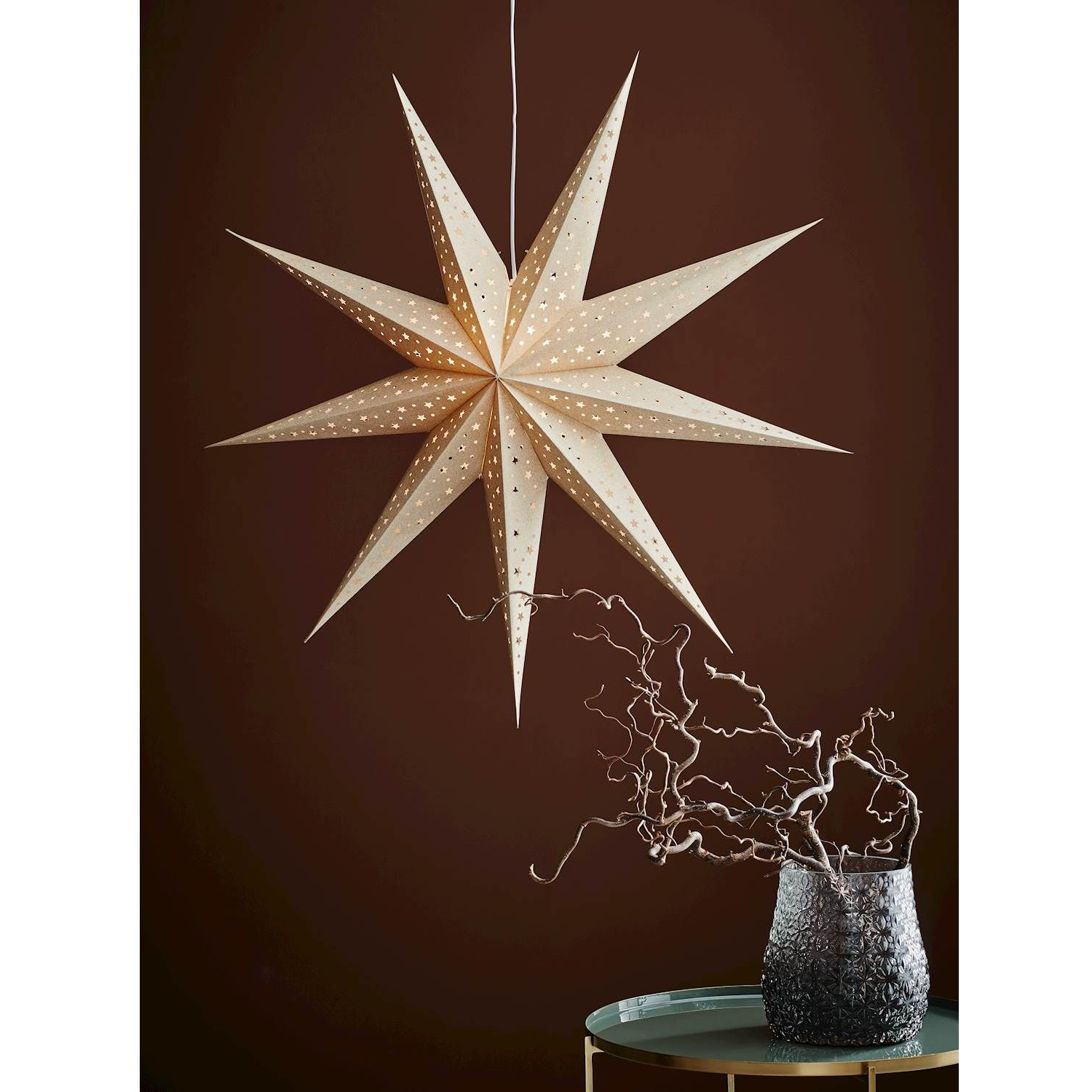 7330024574175 Markslöjd Solvalla guld julestjerne Lamper,Julebelysning,Julebelysning 2190002969 112755