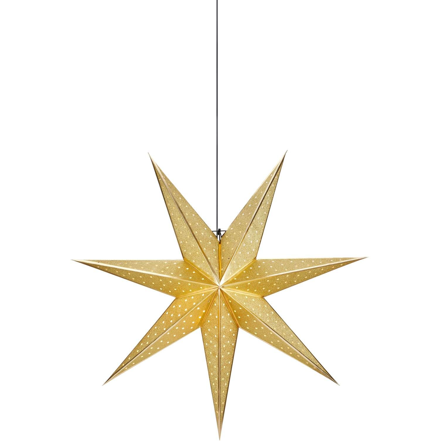 7330024597488 Markslöjd Glitter Ø75 guld - Julestjerne Lamper,Julebelysning,Julebelysning 2190006824 126945