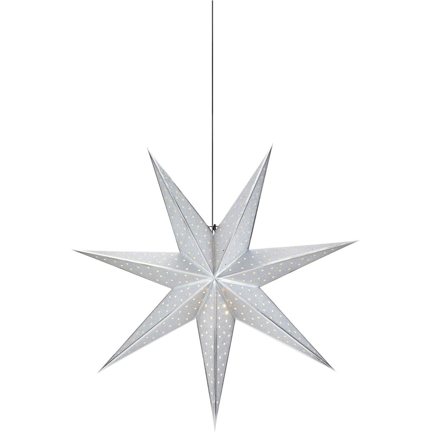 7330024597679 Markslöjd Glitter Ø45 silver - Julestjerne Lamper,Julebelysning,Julebelysning 2190006823 126944