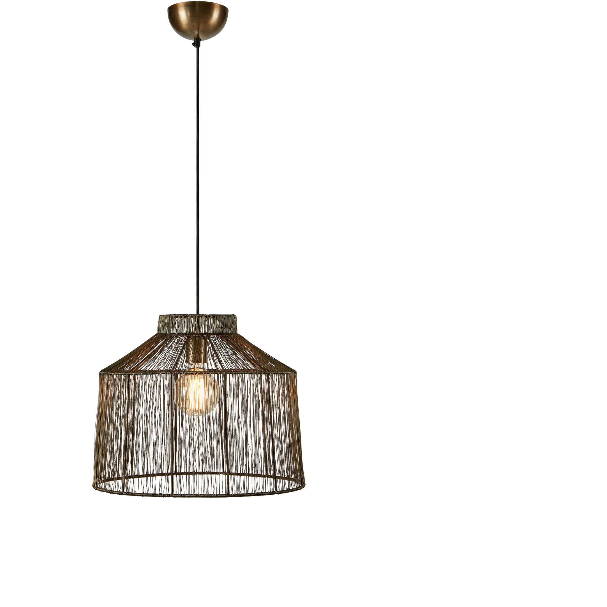 7330024611283 Markslöjd CAPANNA antique brass pendel Lamper,Pendler-/ Hængelamper,Pendler/Hængelamper 86800002930 108667