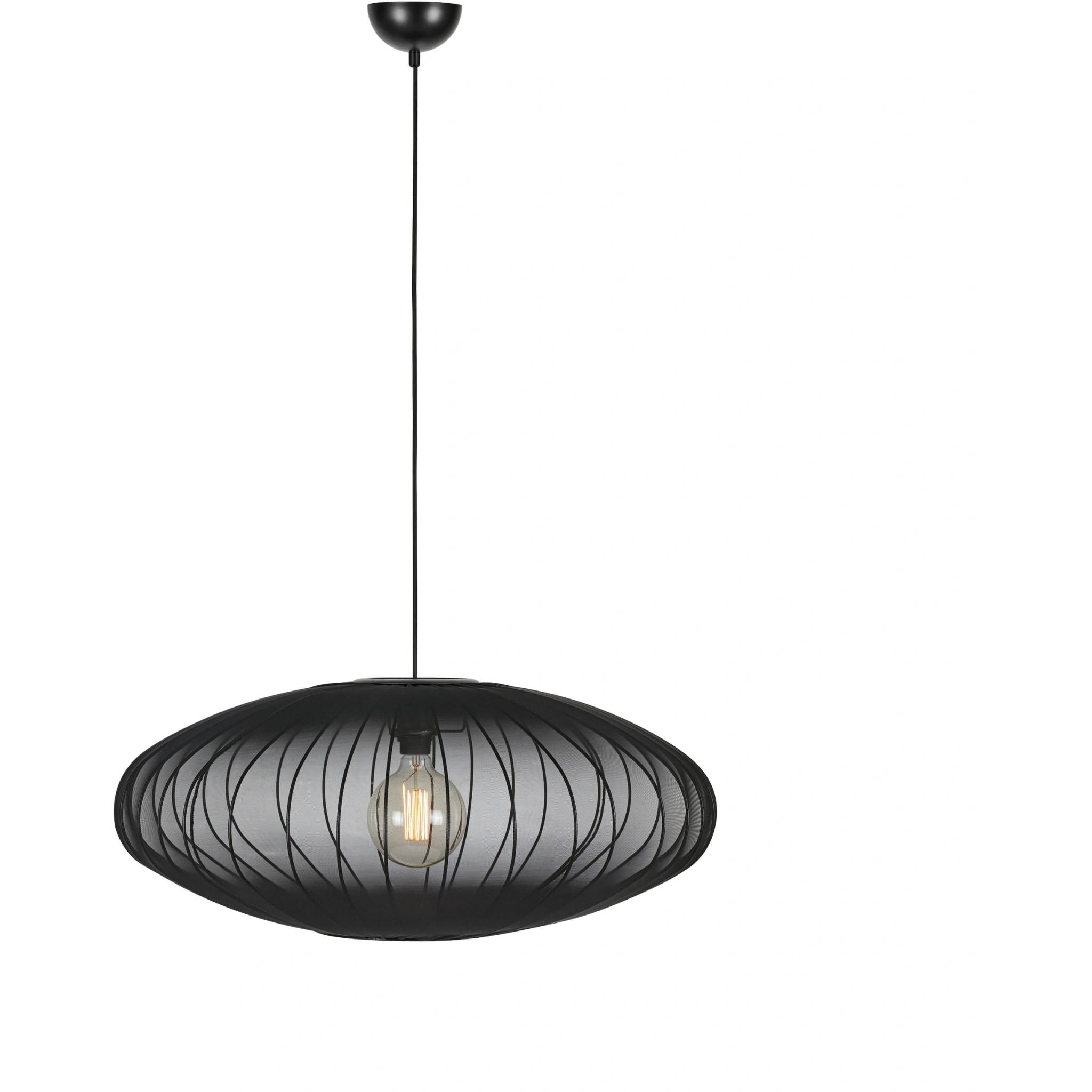7330024612846 Markslöjd FLORENCE Ø75 black pendel Lamper,Pendler-/ Hængelamper,Pendler/Hængelamper 86800003360 108789