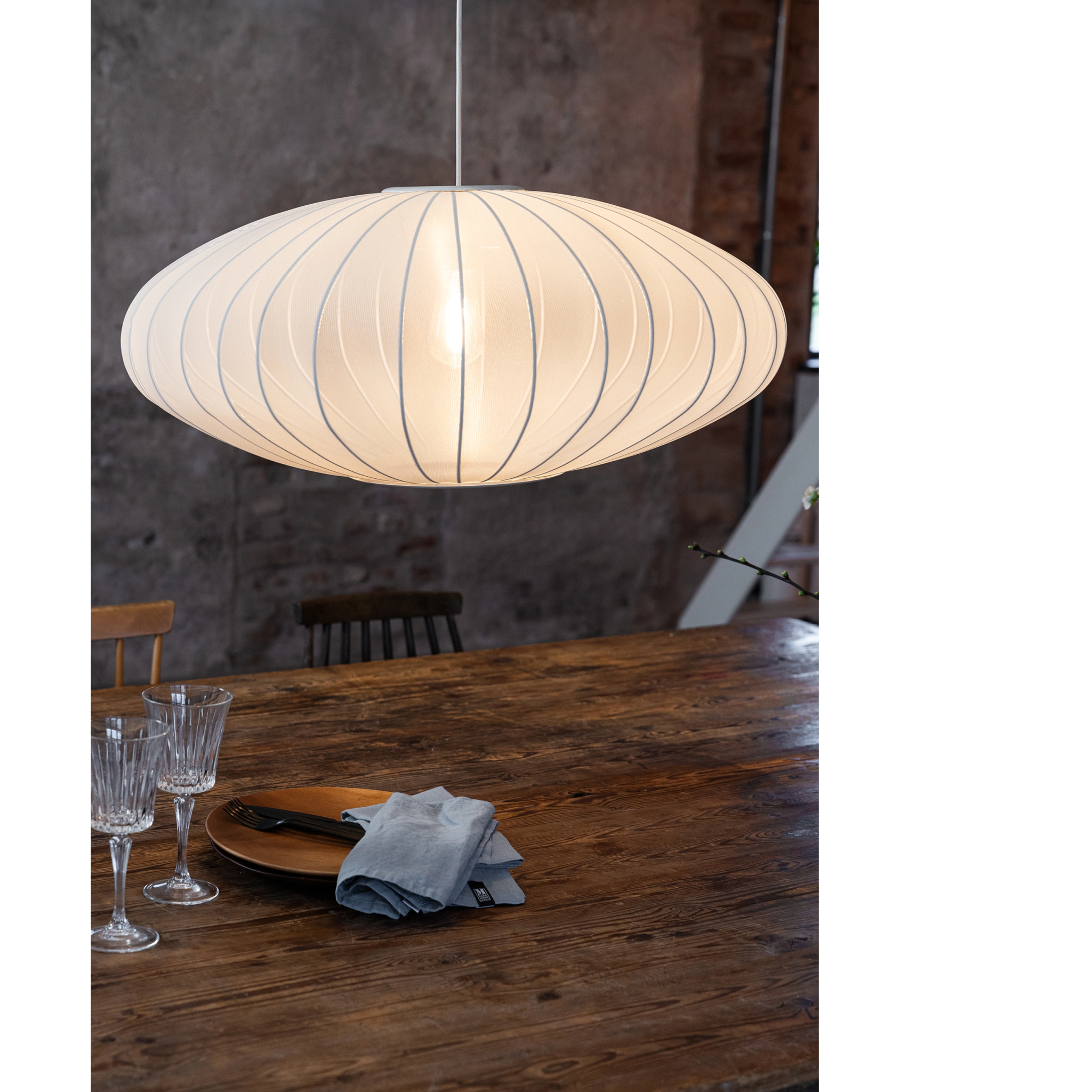 7330024612853 Markslöjd FLORENCE Ø75 white pendel Lamper,Pendler-/ Hængelamper,Pendler/Hængelamper 86800003370 108790