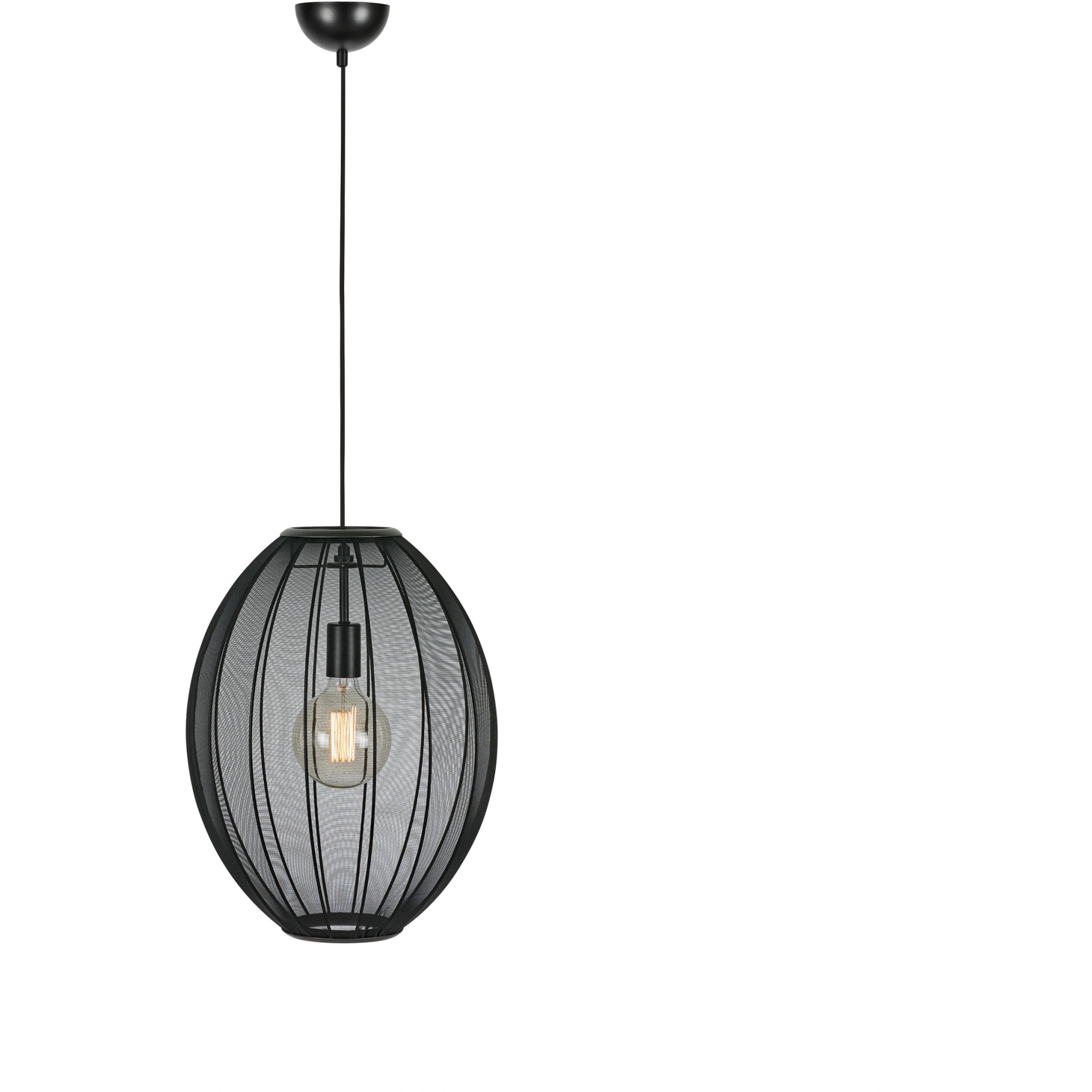 7330024612907 Markslöjd FLORENCE Ø40 black pendel Lamper,Pendler-/ Hængelamper,Pendler/Hængelamper 86800002870 108795