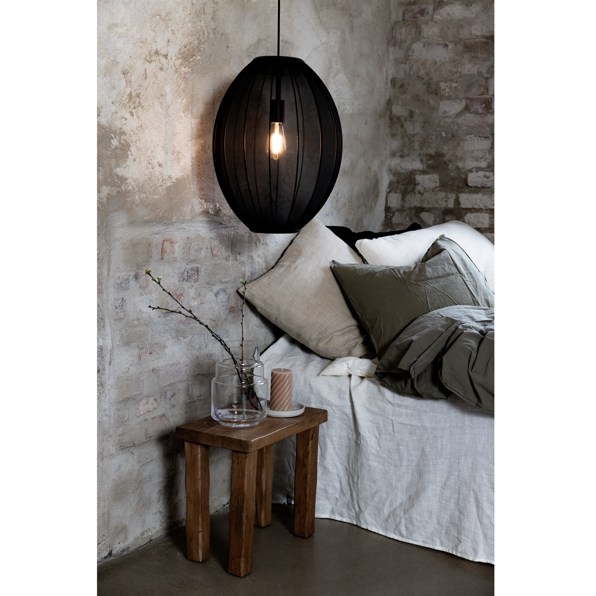 7330024612907 Markslöjd FLORENCE Ø40 black pendel Lamper,Pendler-/ Hængelamper,Pendler/Hængelamper 86800002870 108795