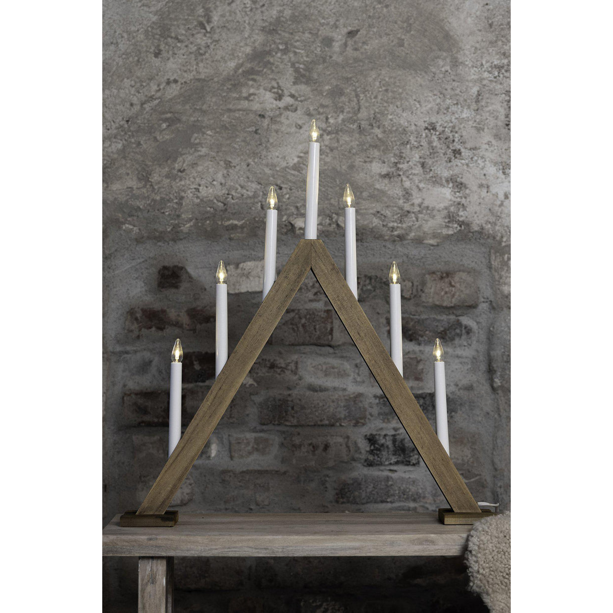 7330024613089 Markslöjd Ariele 7-arm lys træ adventsstage Lamper,Julebelysning,Julebelysning 2190006837 126958