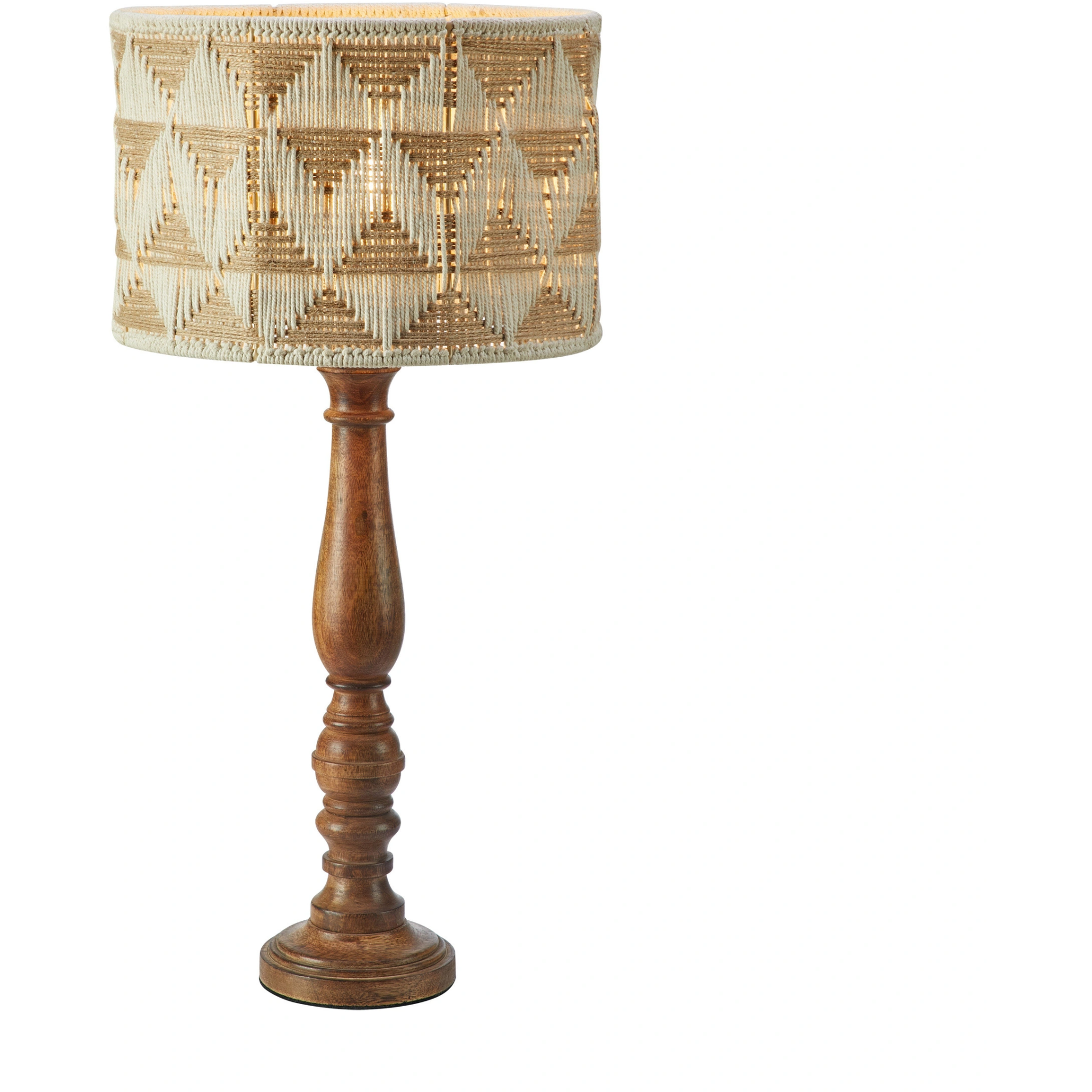 7330024614963 Markslöjd ANO beige/nougat/brown bordlampe Lamper,Bordlamper,Bordlamper 86800003260 108827