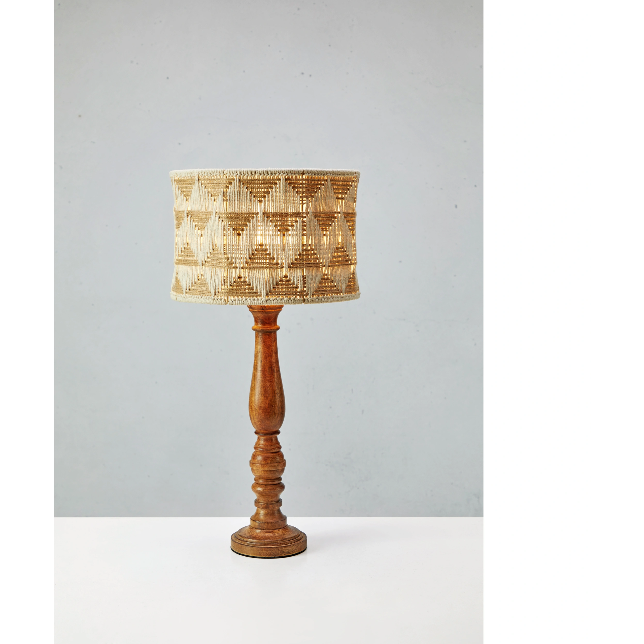 7330024614963 Markslöjd ANO beige/nougat/brown bordlampe Lamper,Bordlamper,Bordlamper 86800003260 108827