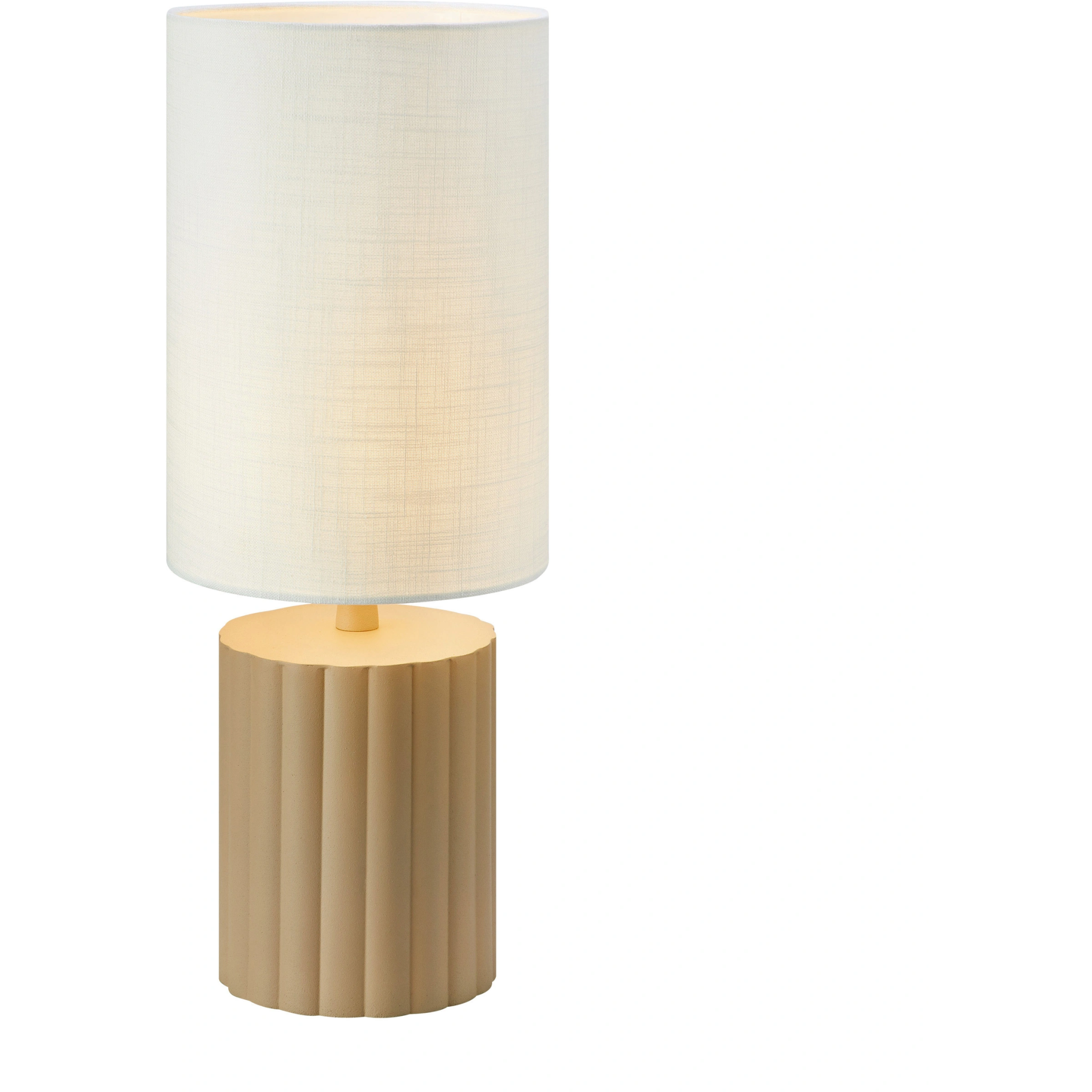 7330024614994 Markslöjd CAN white/beige bordlampe Lamper,Bordlamper,Bordlamper 86800002790 108830