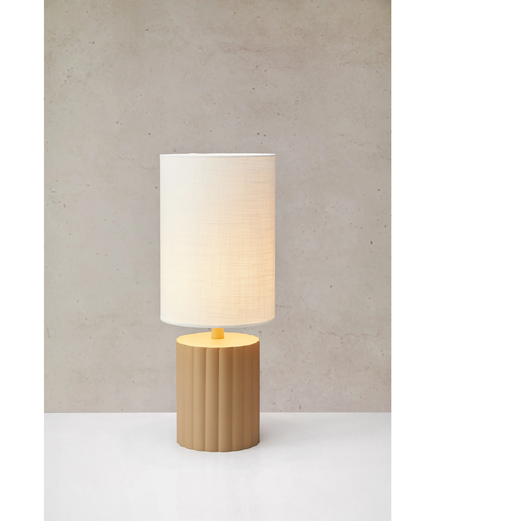 7330024614994 Markslöjd CAN white/beige bordlampe Lamper,Bordlamper,Bordlamper 86800002790 108830