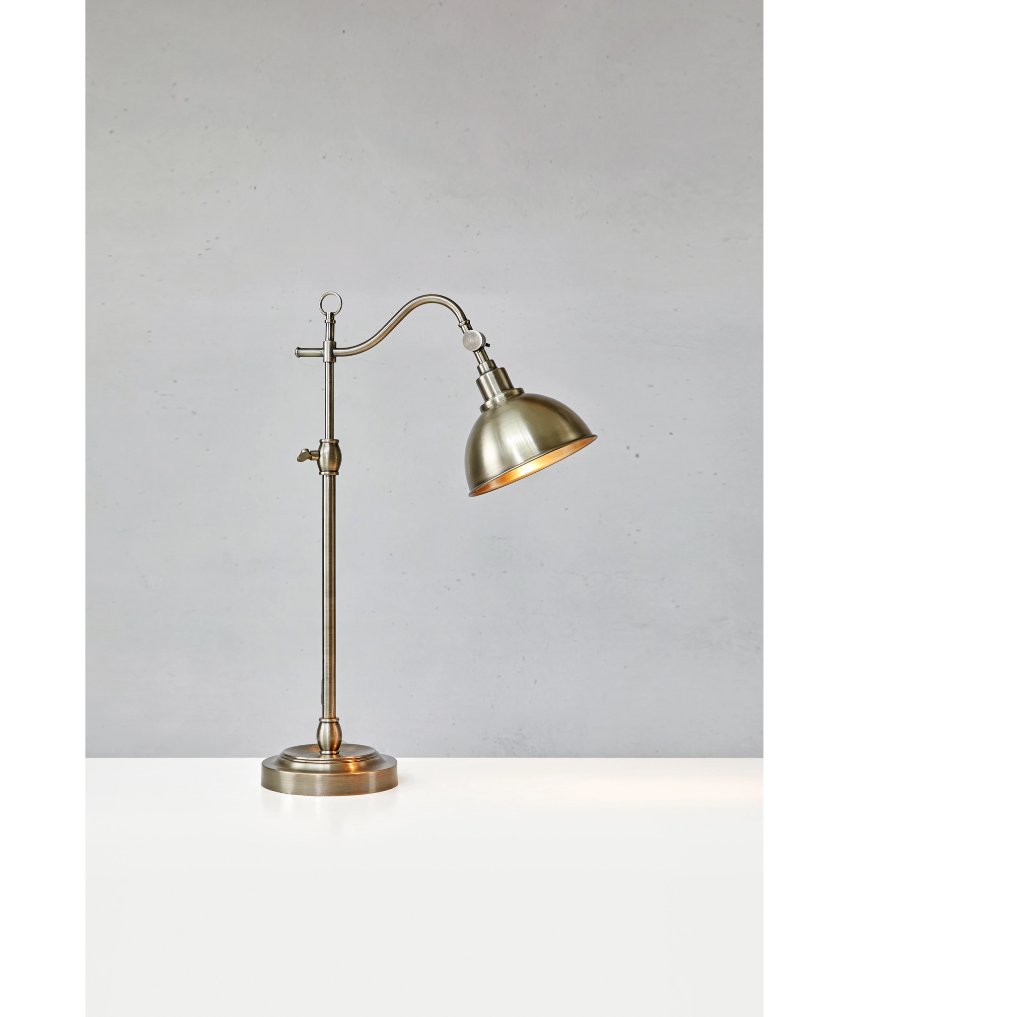 7330024615052 Markslöjd DOMEGO antique silver bordlampe Lamper,Bordlamper,Bordlamper 86800002810 108836