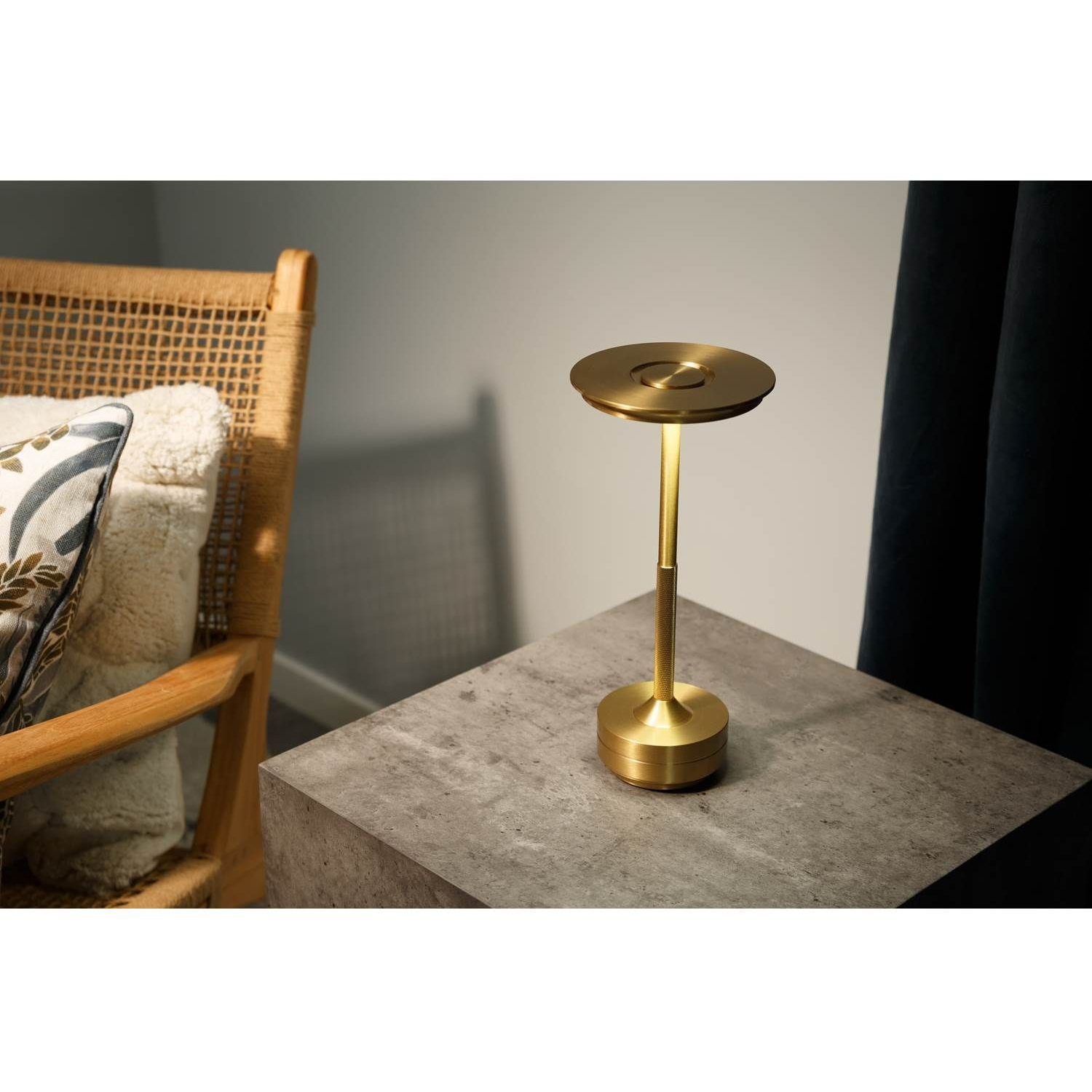 7330525177011 Armaturhantverk Svampen messing portable bordlampe Lamper,Bordlamper,Trådløse bordlamper 2190012161 149016