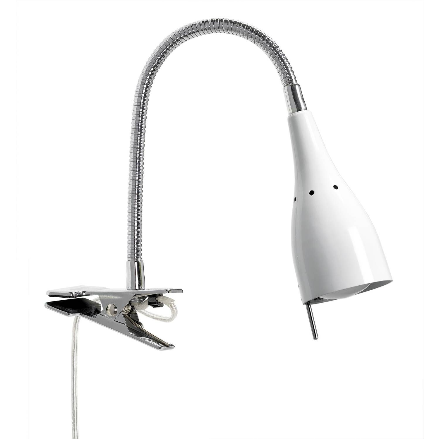 7330525471058 AH Belysning Smögen hvid - Klemlampe Lamper,Væglamper,Væglamper 2190000412 108580