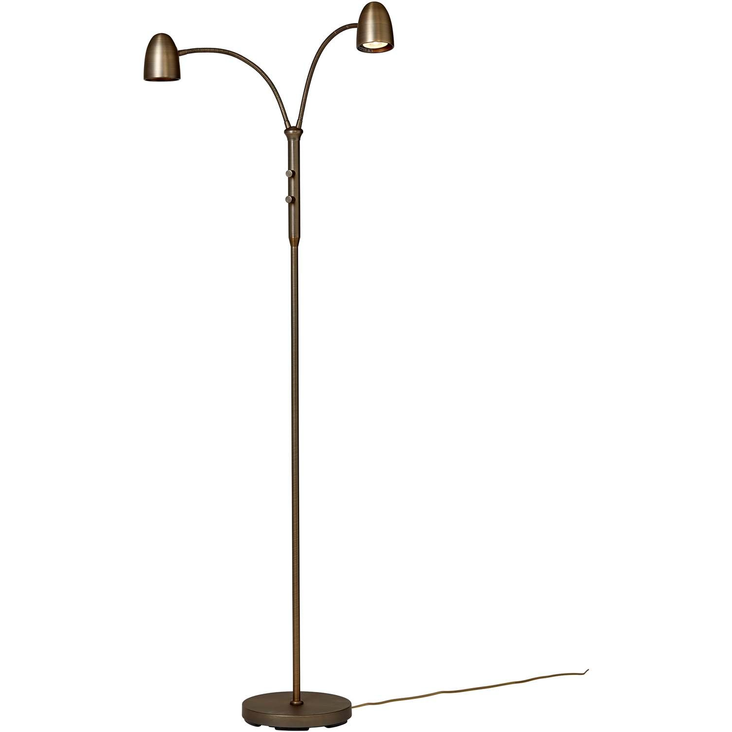 7330525898008 AH Belysning Koster oxid - Gulvlampe med 2 arme Lamper,Gulvlamper,Gulvlamper 2190000586 110065