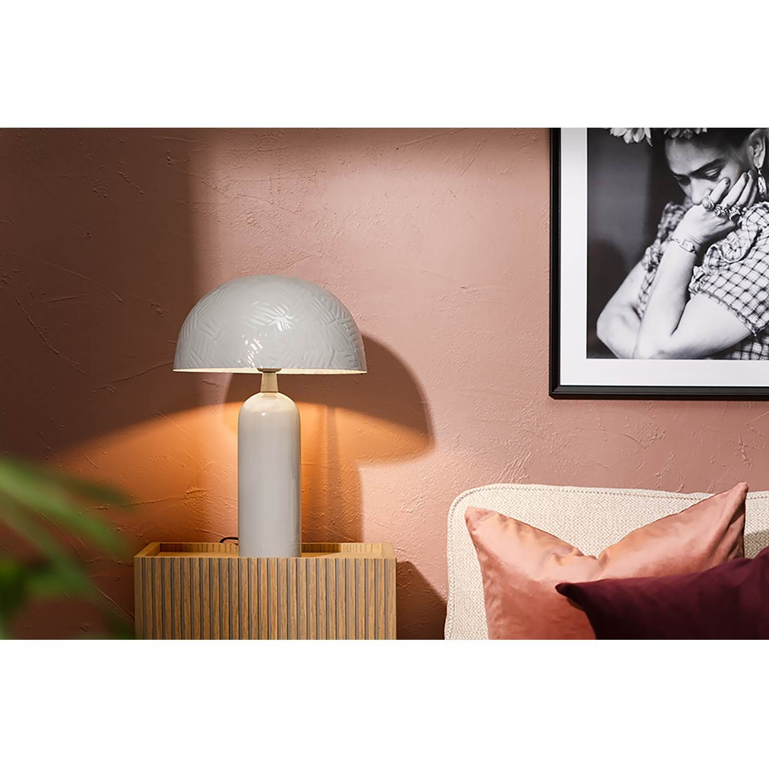 7330976137053 PR Home Carter grå - Bordlampe Lamper,Bordlamper,Bordlamper 2190004103 121717