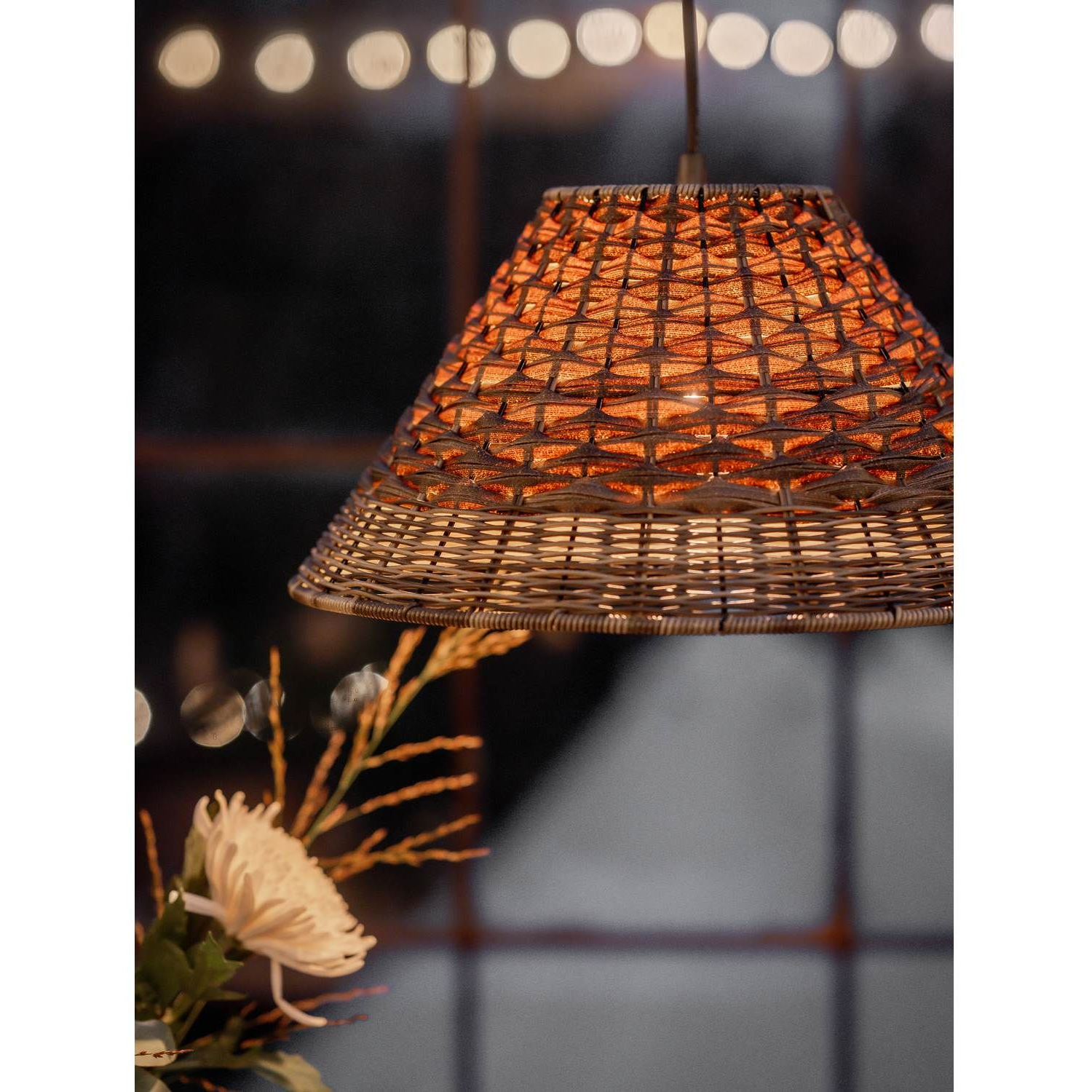 7330976138272 PR Home Lisen Ø45 natur - Udendørs pendel Lamper,Udendørs- lamper,Udendørslamper 2190006799 126920