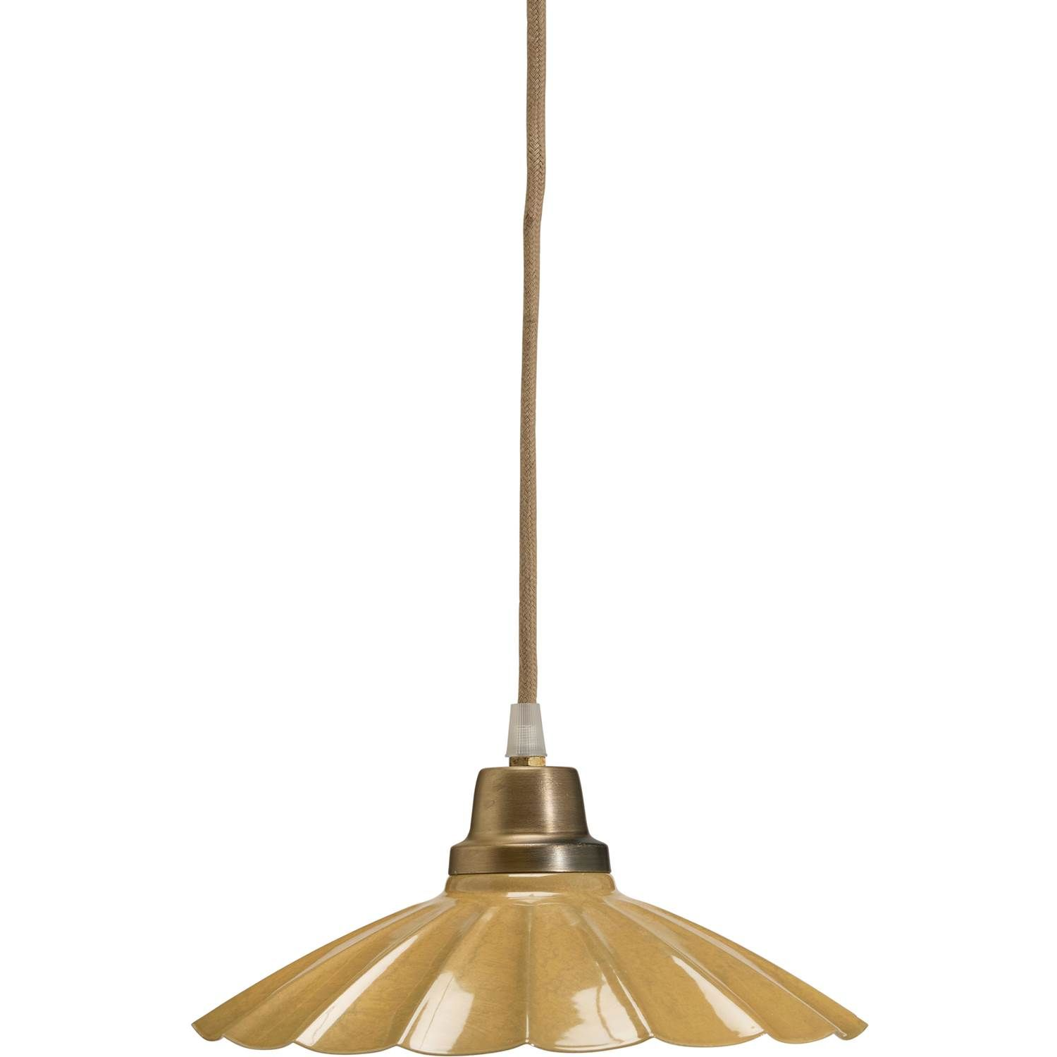 7330976140589 PR Home Ester gul Ø24 - Pendel Lamper,Pendler-/ Hængelamper,Pendler/Hængelamper 2190010618 144344