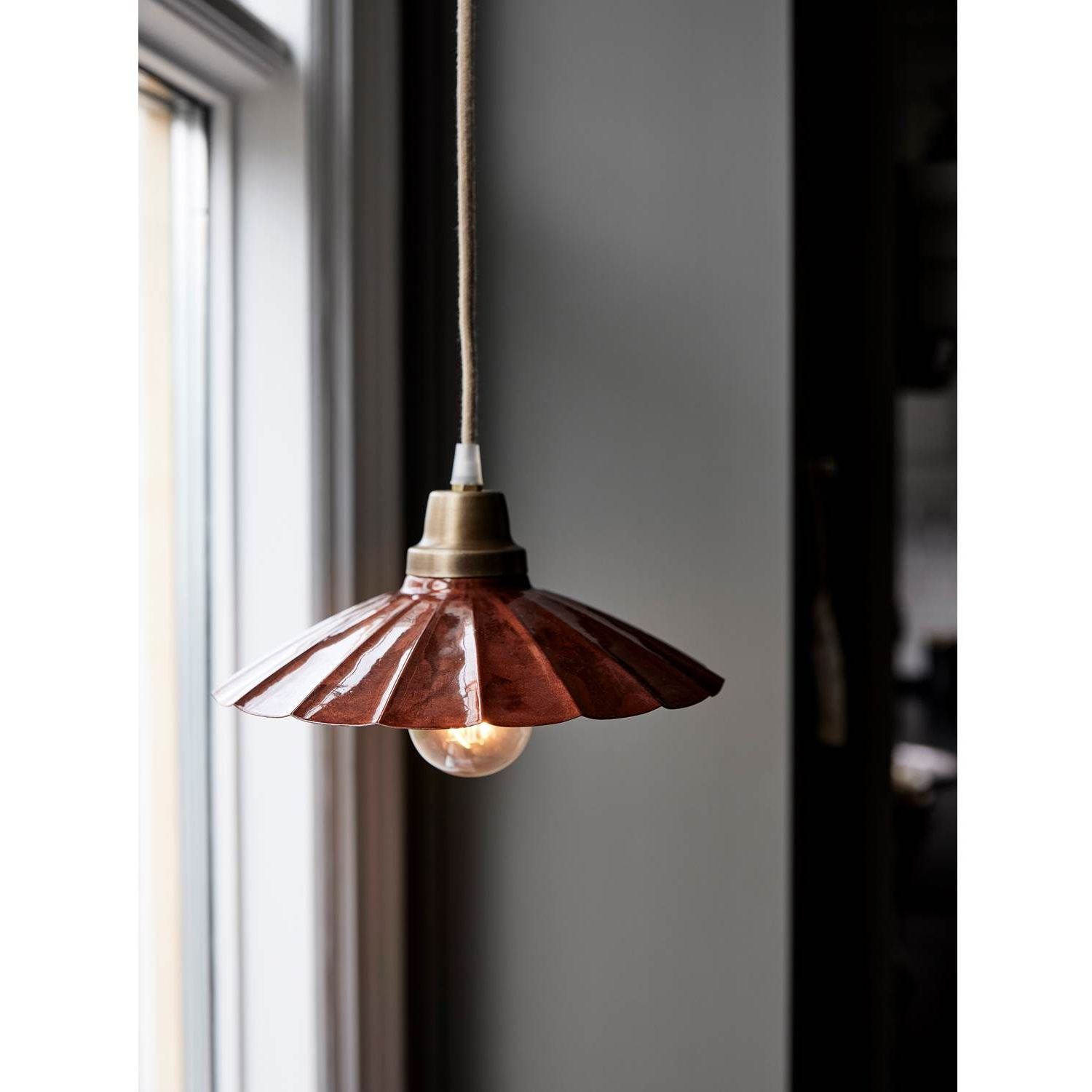 7330976140596 PR Home Ester terracotta Ø24 - Pendel Lamper,Pendler-/ Hængelamper,Pendler/Hængelamper 2190010621 144347