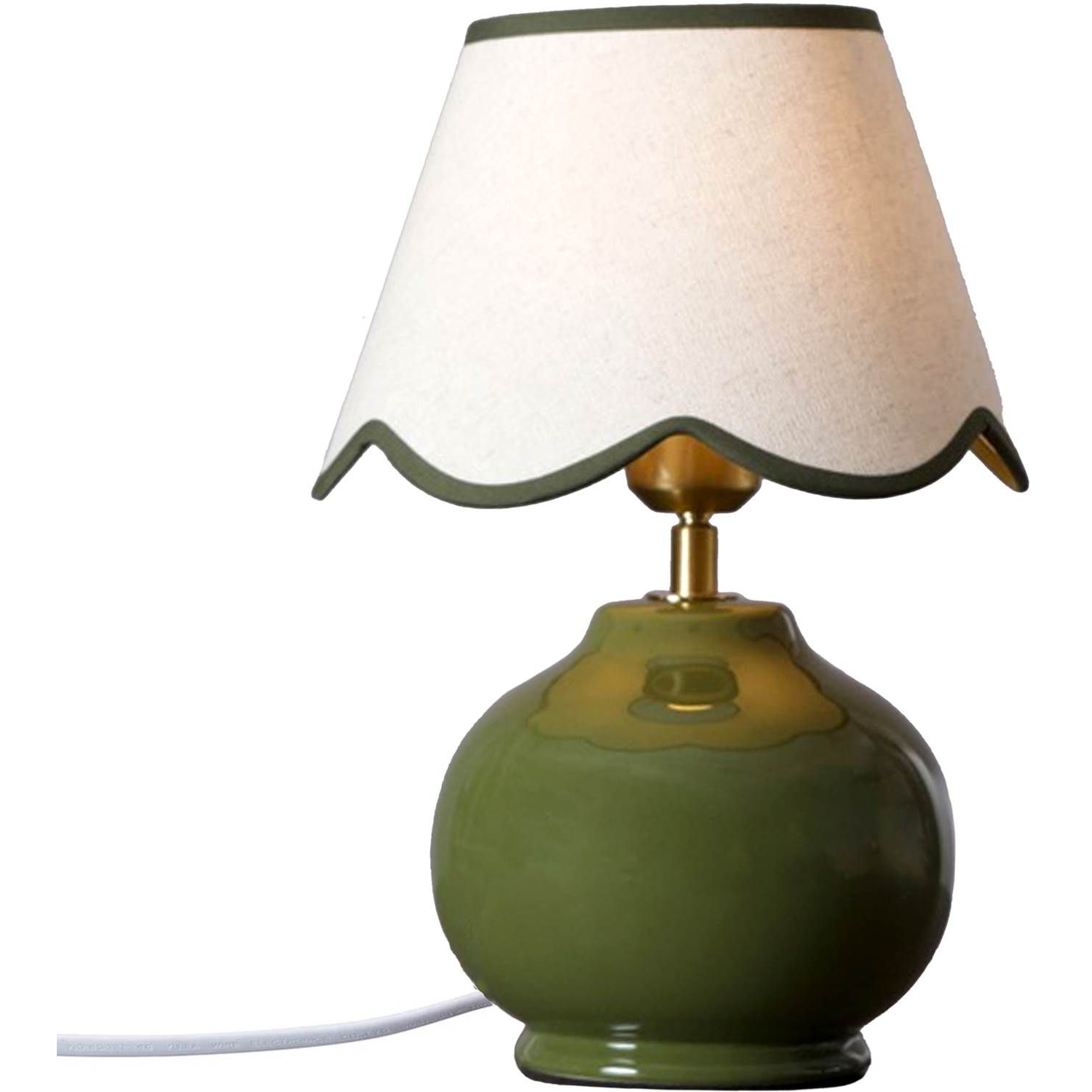 7330976144211 PR Home Nell grøn bordlampe Lamper,Bordlamper,Bordlamper 2190012982 Nell