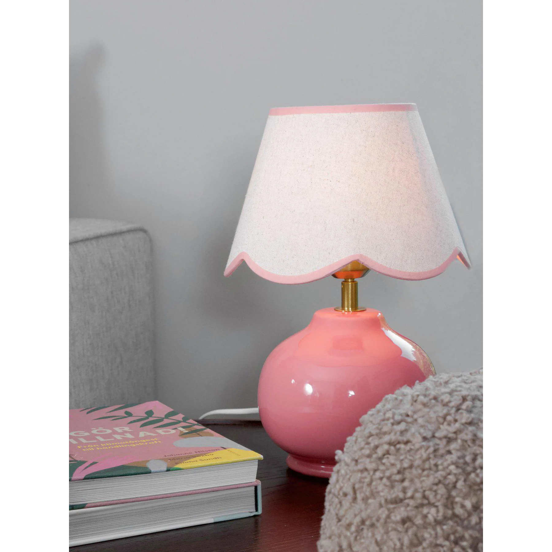 7330976146994 PR Home Nell rosa bordlampe Lamper,Bordlamper,Bordlamper 2190014948 Nell