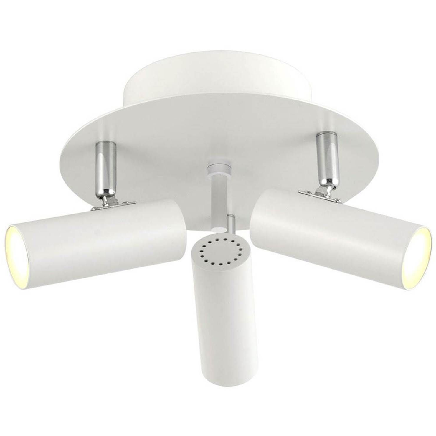 7332065066657 Oriva Mini hvid 3 spot rondel Lamper,Spotserier,Spotserier 2190012927 150314