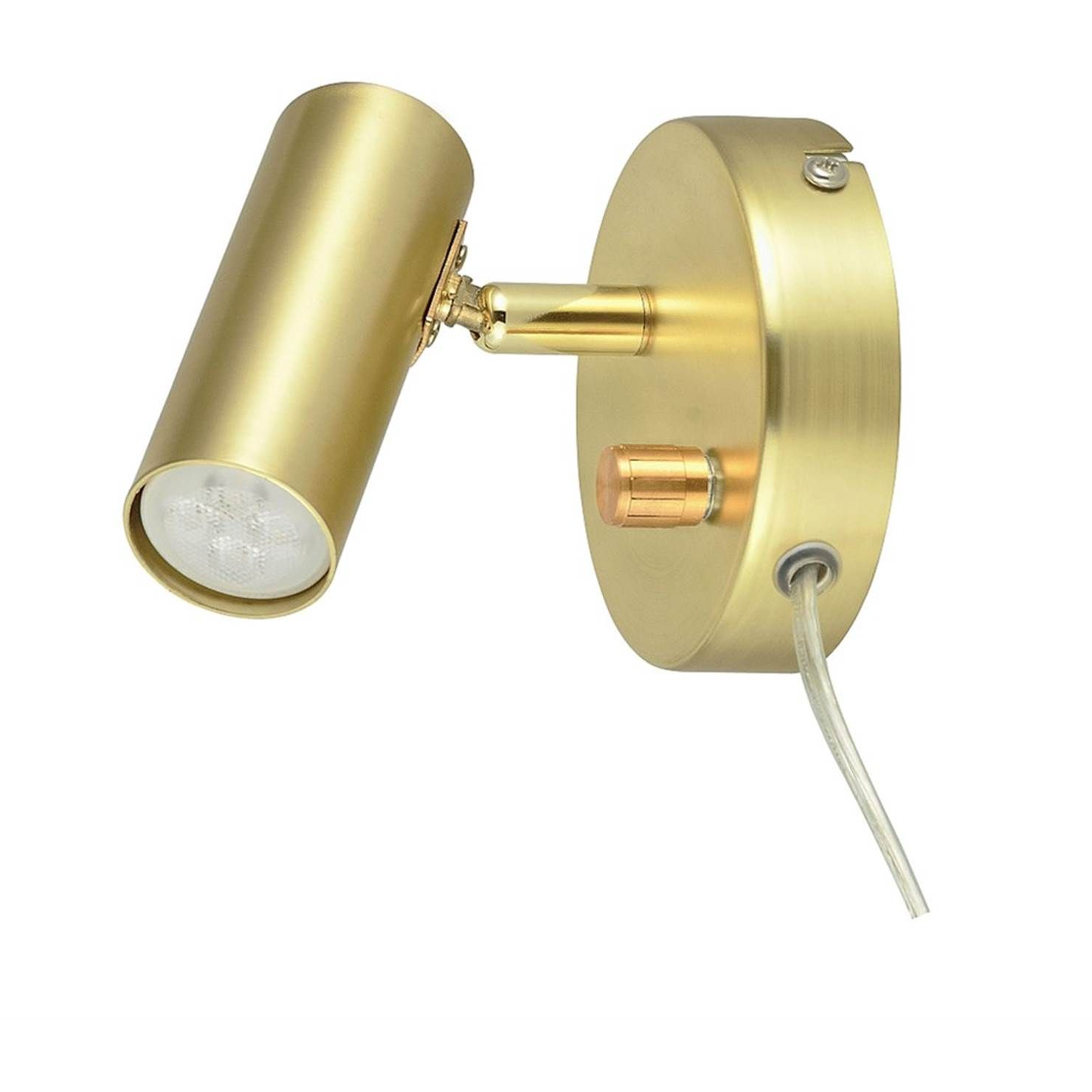 7332065069672 Oriva Mini messing væglampe Lamper,Væglamper,Væglamper 2190012916 150303