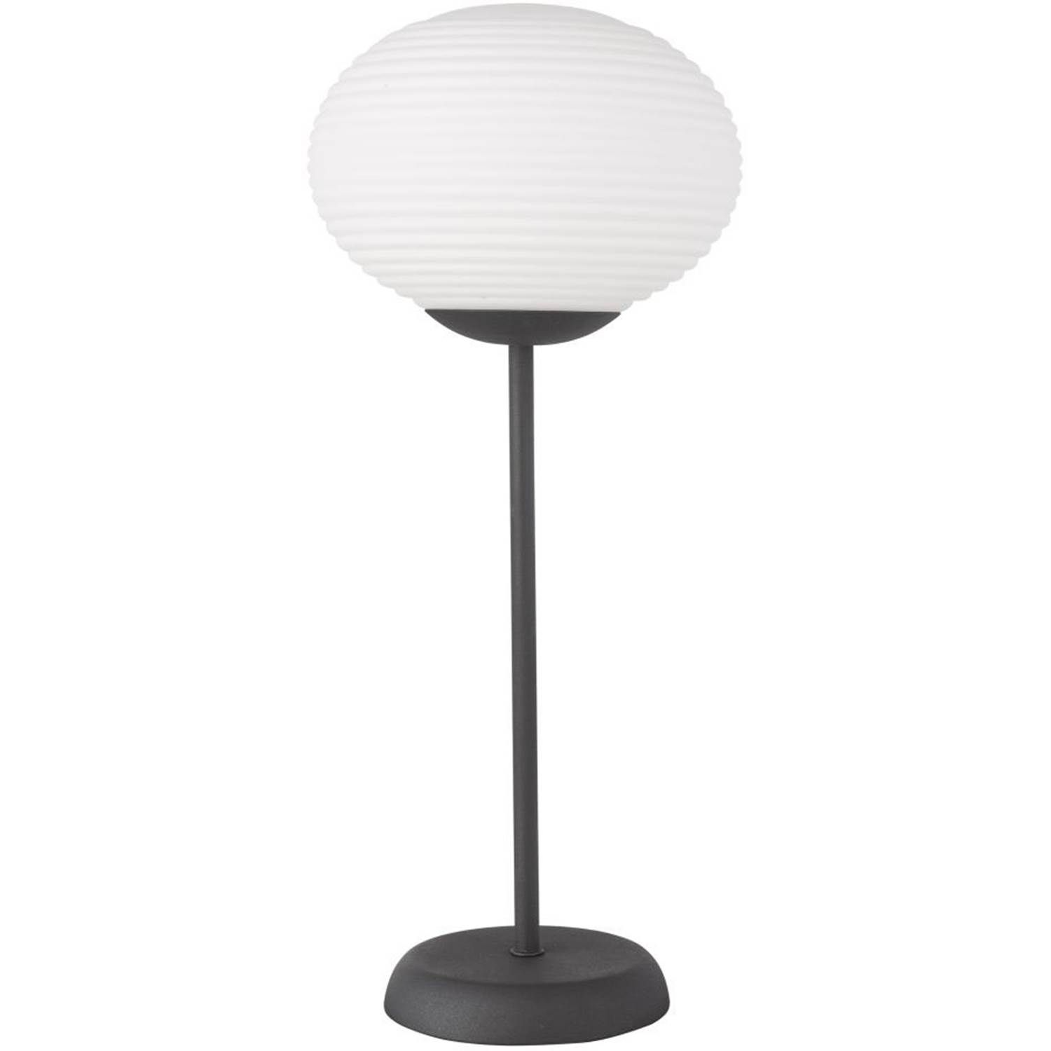 7332065070845 Oriva Nova sort/opal - Bordlampe Lamper,Bordlamper,Bordlamper 2190001937 117644