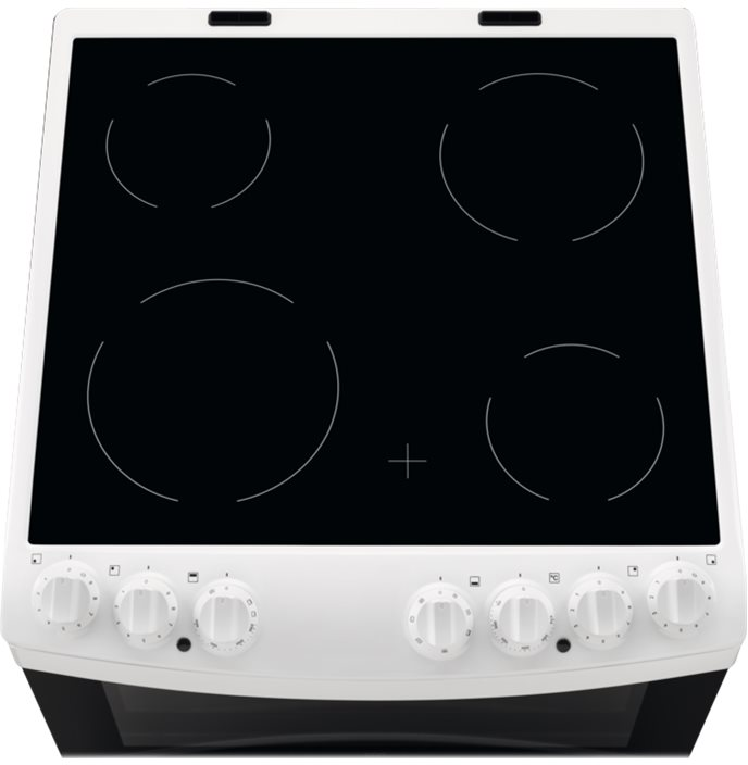 7332543705528 Electrolux EKC6060BOW - Glaskeramisk komfur Hvidevarer,Komfurer,Glaskeramiske komfurer 7600005120 EKC6060BOW