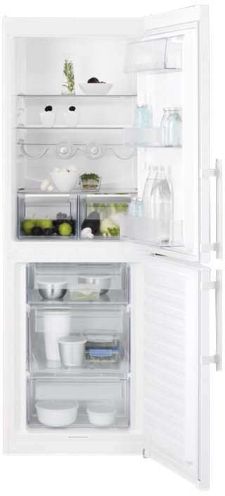 7332543728466 Electrolux LNT3LF30W1 - Fritstående kølefryseskab Hvidevarer,Kølefryseskabe,Fritstående kølefryseskabe 7600006850 LNT3LF30W1