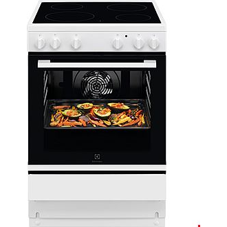 Electrolux LKR6400ANW - Glaskeramisk komfur