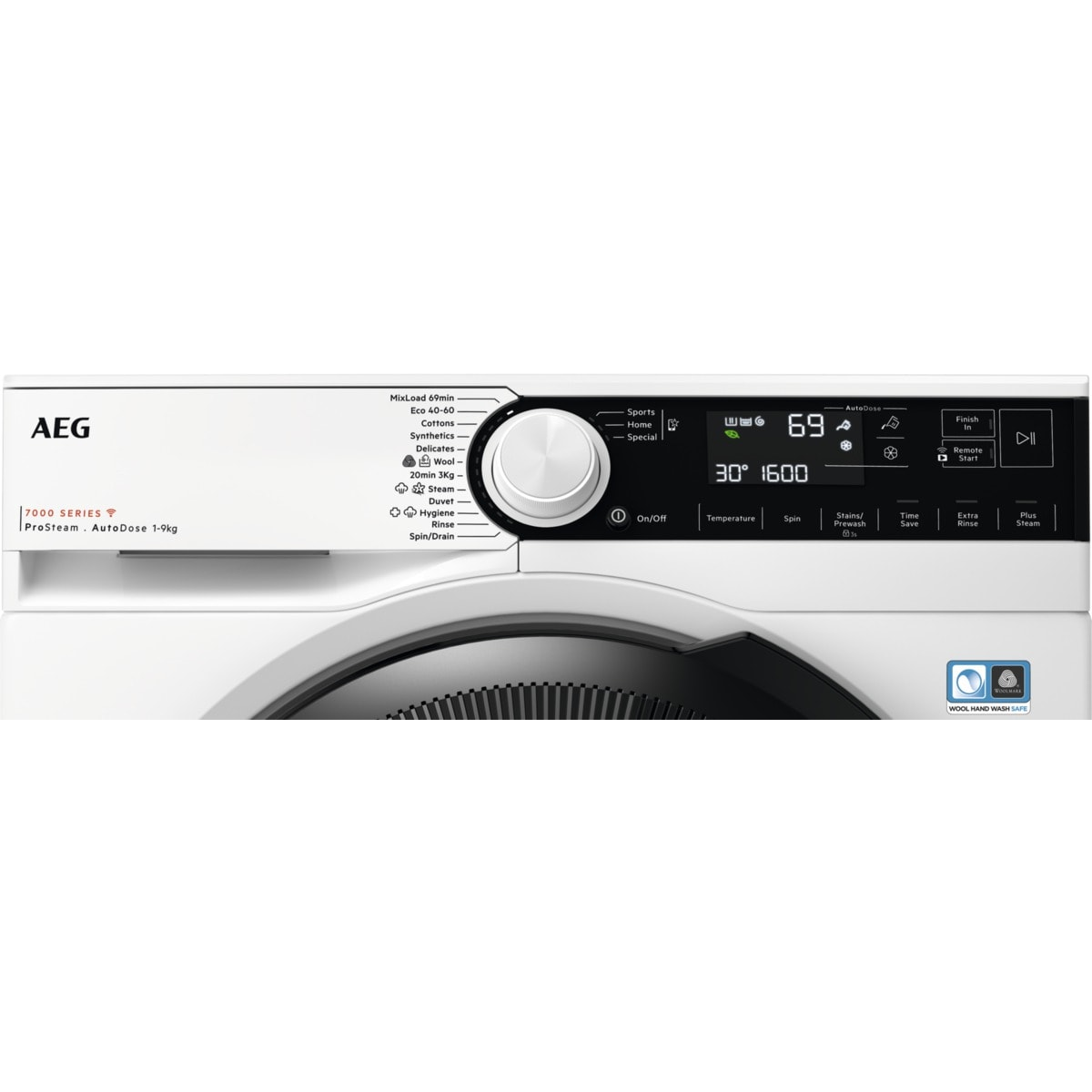 7332543975938 AEG LR734A96Q - Frontbetjent vaskemaskine med AutoDose Hvidevarer,Vaskemaskine,Frontbetjente vaskemaskiner 1100005450 LR734A96Q