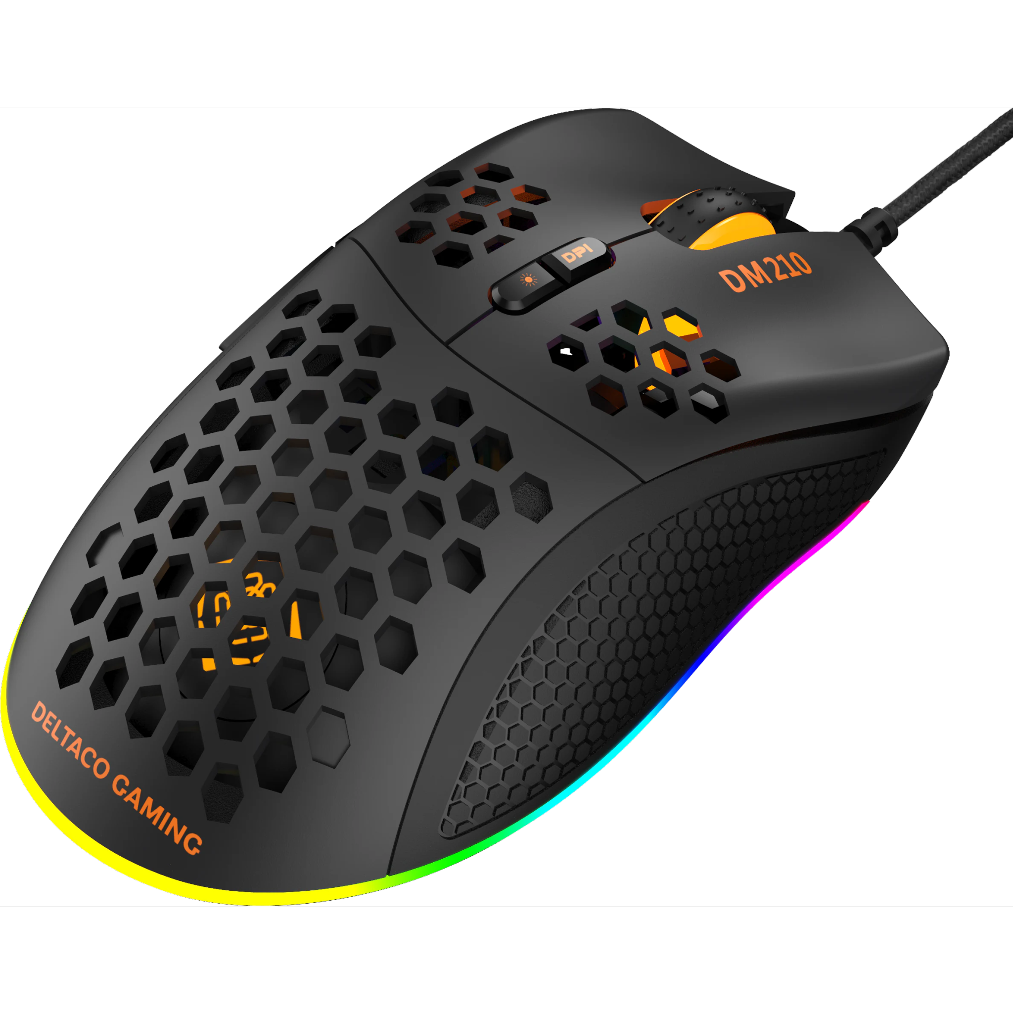 7333048047021 Deltaco Gaming DM210 lightweight mouse, black Computer & IT,Gaming,Gaming mus 74600010490 DM210