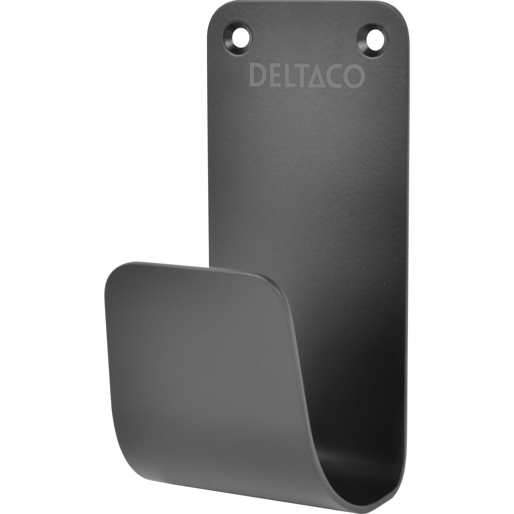 7333048057334 Deltaco EV-5115 Cable hook SS304, stainless steel black Hus & Have,Elektriske køretøjer,Tilbehør til ladestander 74600011070 EV-5115