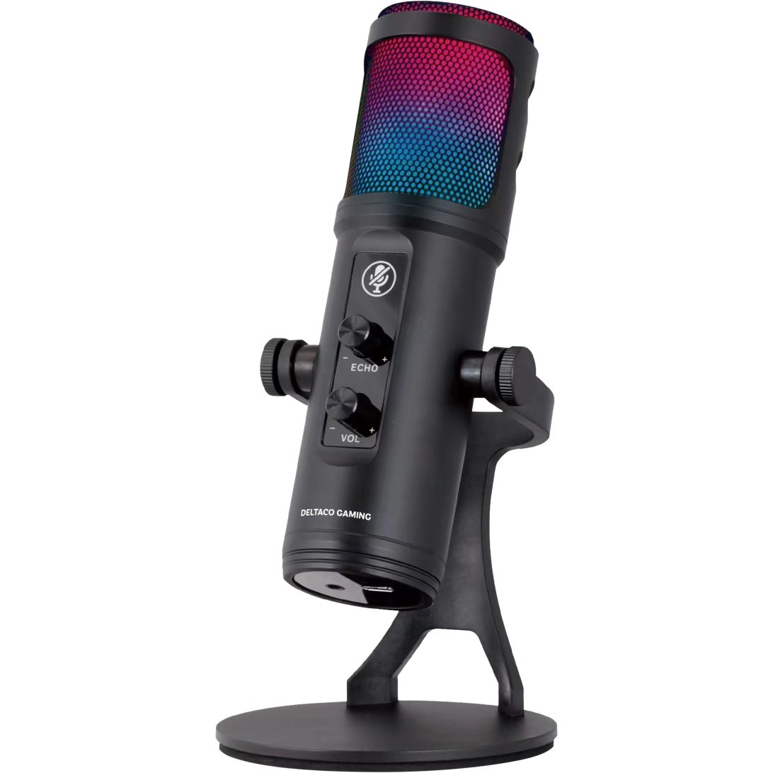 7333048060846 Deltaco gaming RGB Streaming Microphone Computer & IT,Gaming,Gaming mikrofoner 74600010680