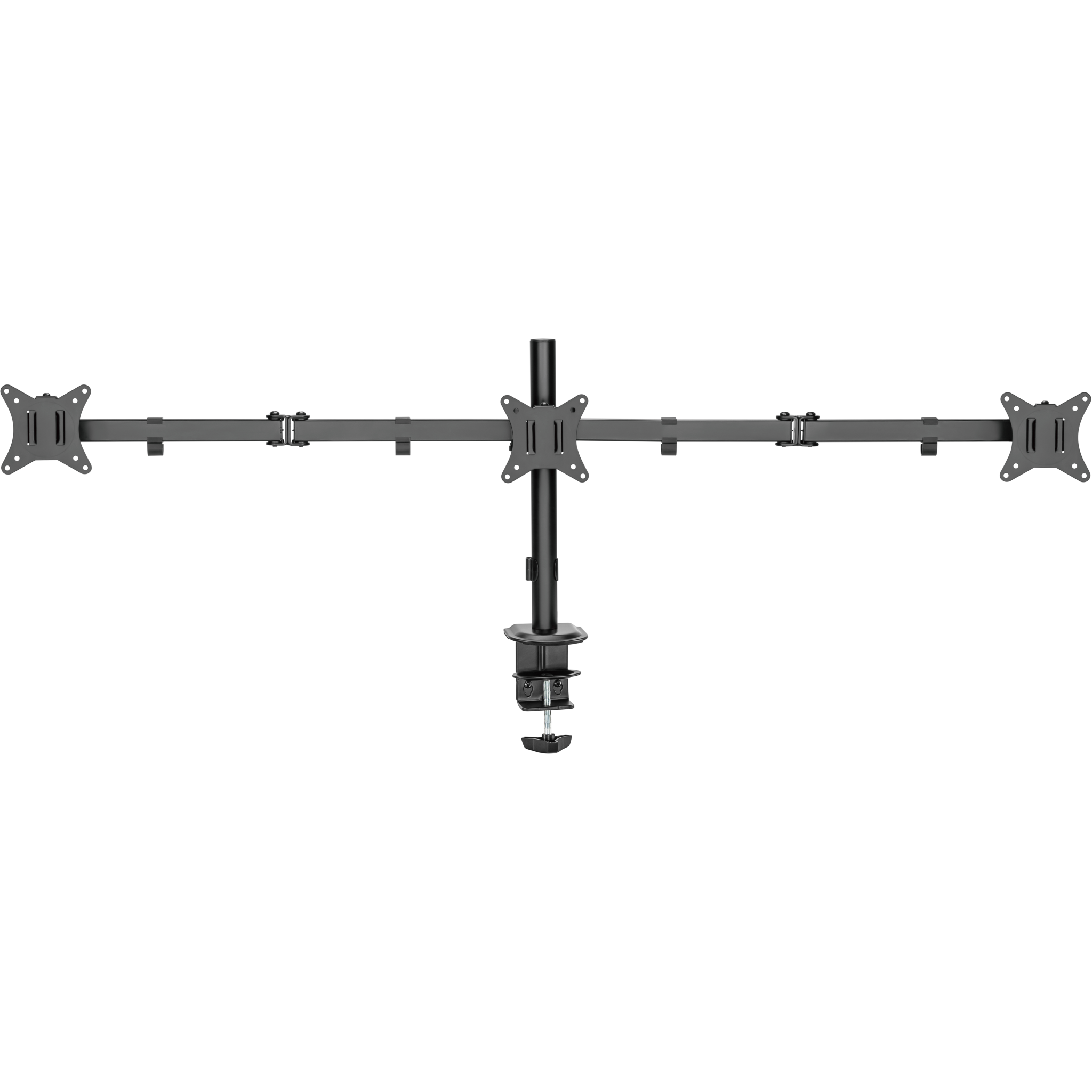 7333048071392 Deltaco ARM-0301-B Triple desk mount Computer & IT,Tilbehør computer & IT,Diverse 74600011510 ARM-0301-B