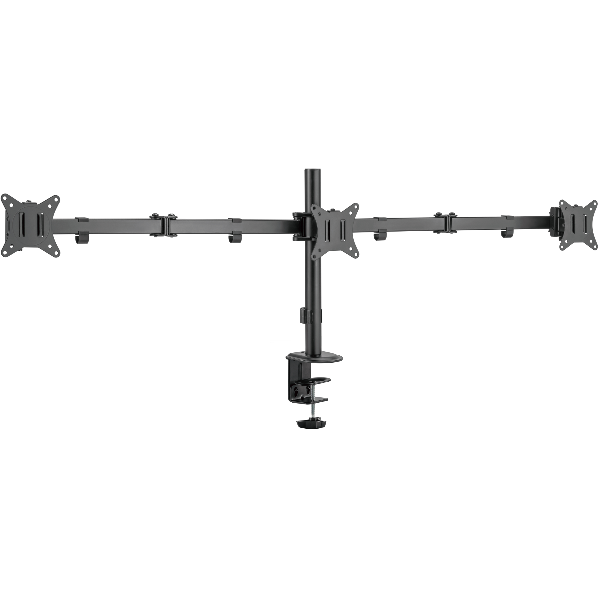 7333048071392 Deltaco ARM-0301-B Triple desk mount Computer & IT,Tilbehør computer & IT,Diverse 74600011510 ARM-0301-B