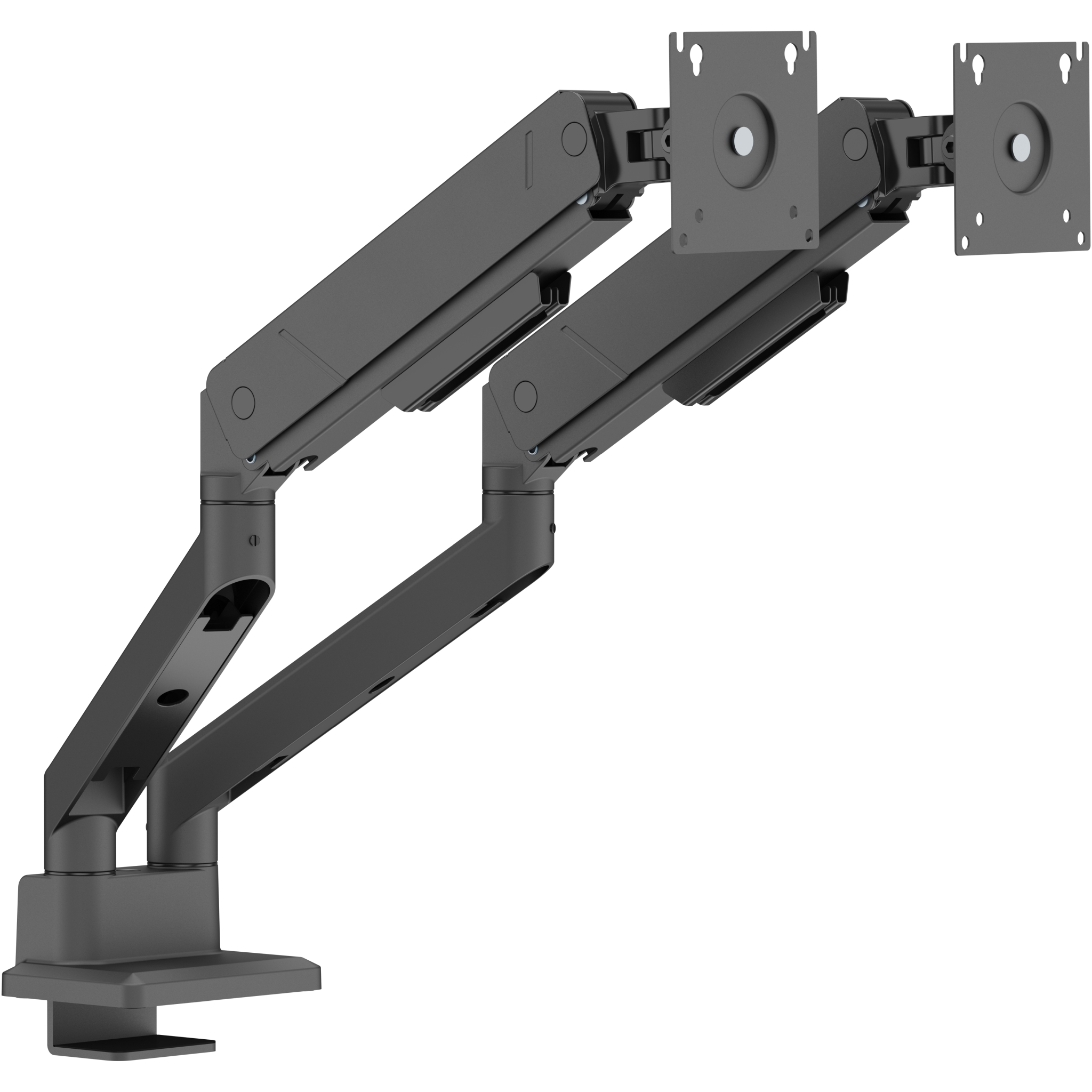 7333048071897 Deltaco ARM-536-2 Monitor desk dual mount Computer & IT,Tilbehør computer & IT,Diverse 74600011440 ARM-536-2