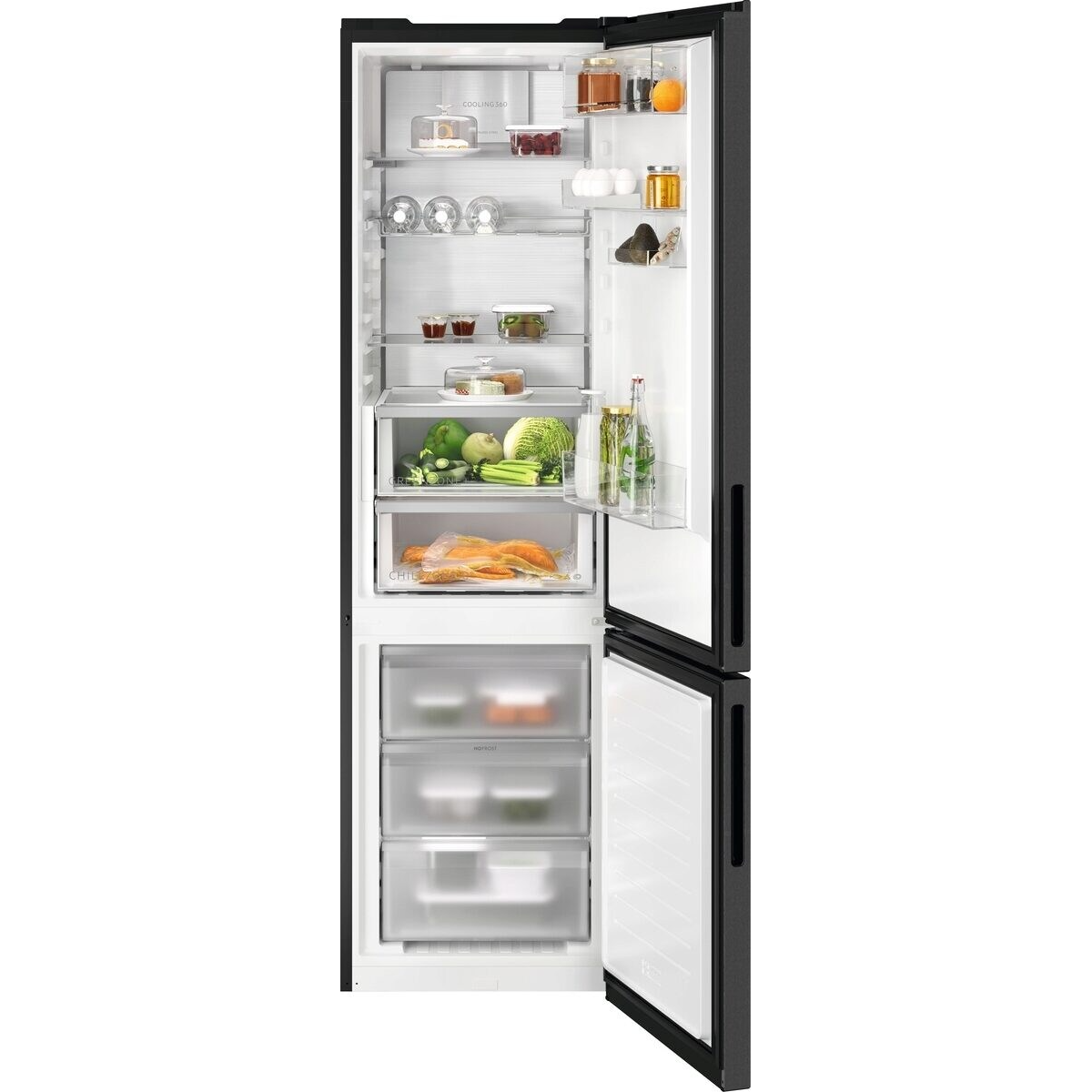 Electrolux LNT8MB36B - Fritstående kølefryseskab